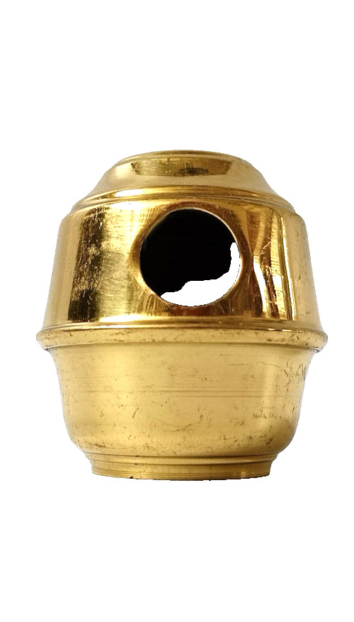 open end brass 1.1/2” SHOULDER feet version b6 bed vintage shape hollow