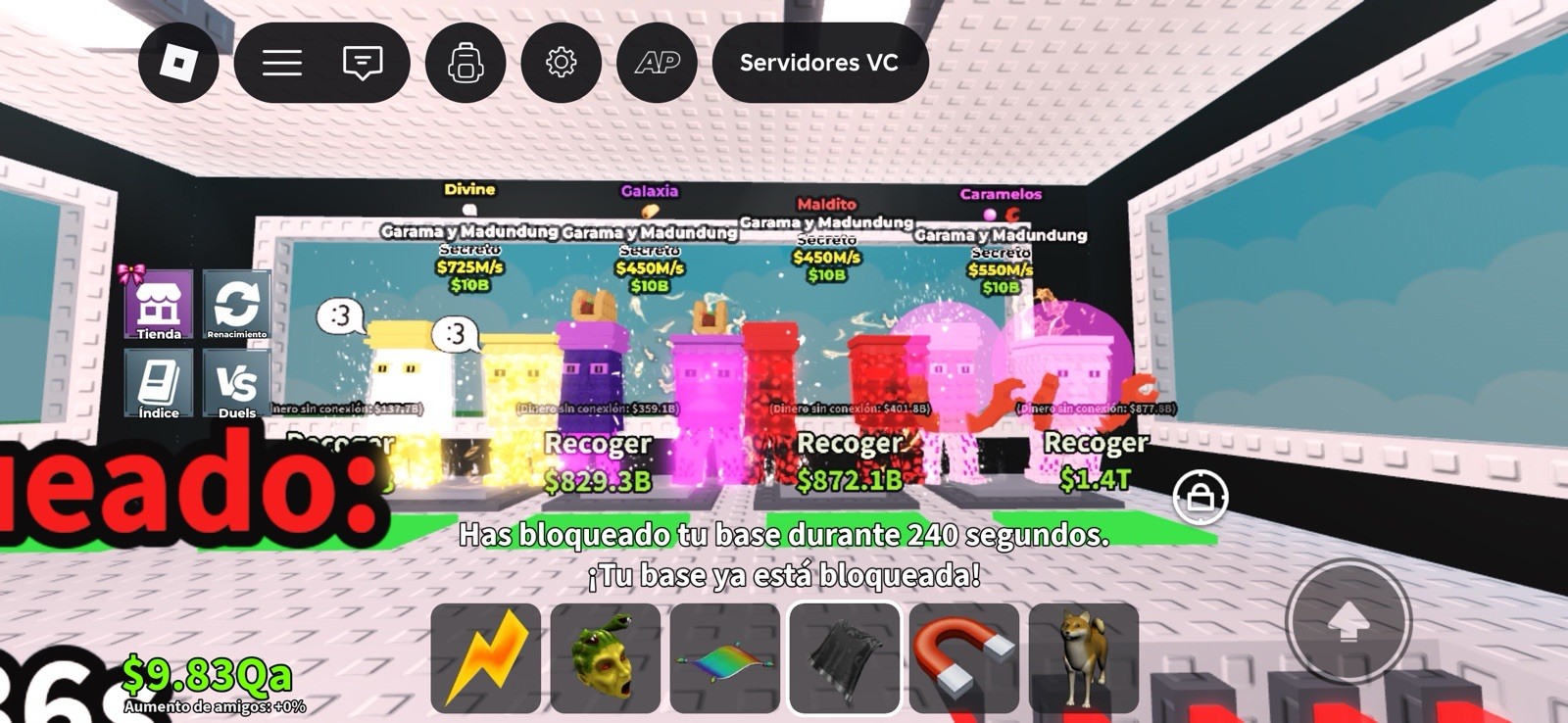 Garama y Madundung Divine,Galaxia,Cursed and Candy one for 30$