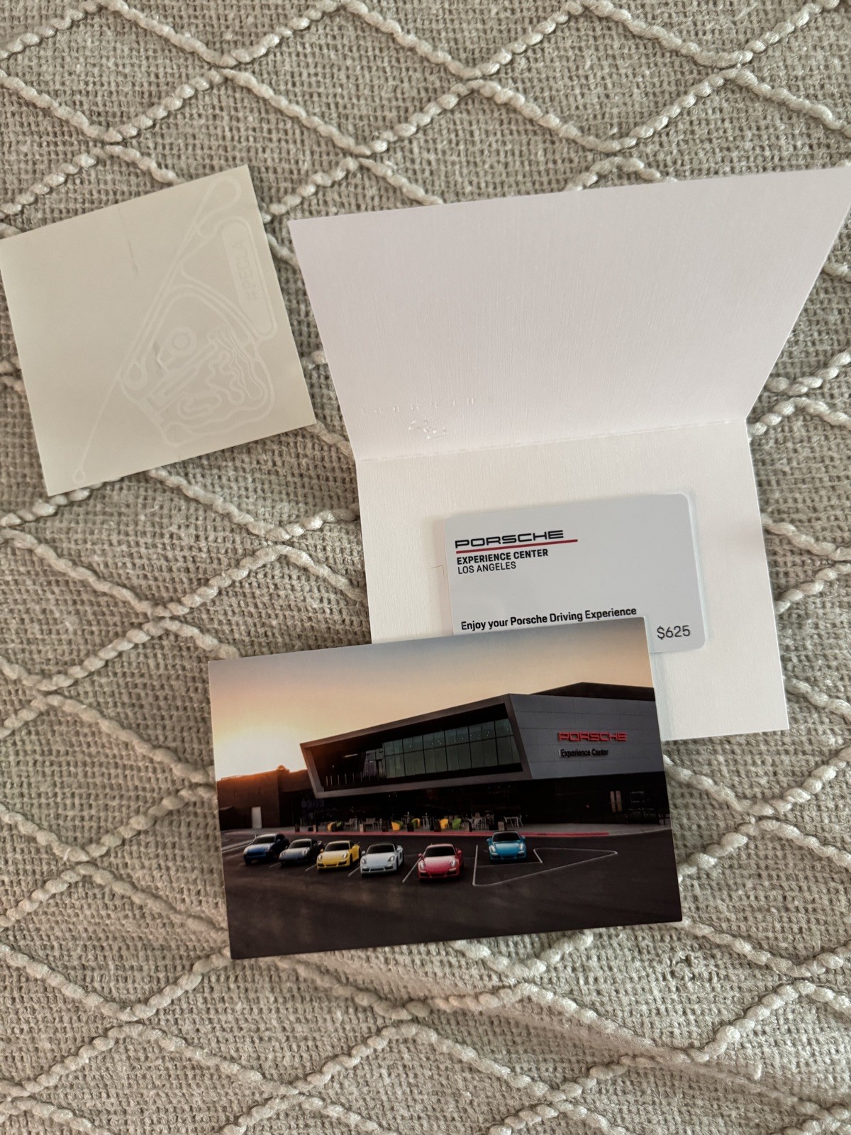 Porsche Experience Center Los Angeles Driving Ticket  $625 Value Exclusive Track