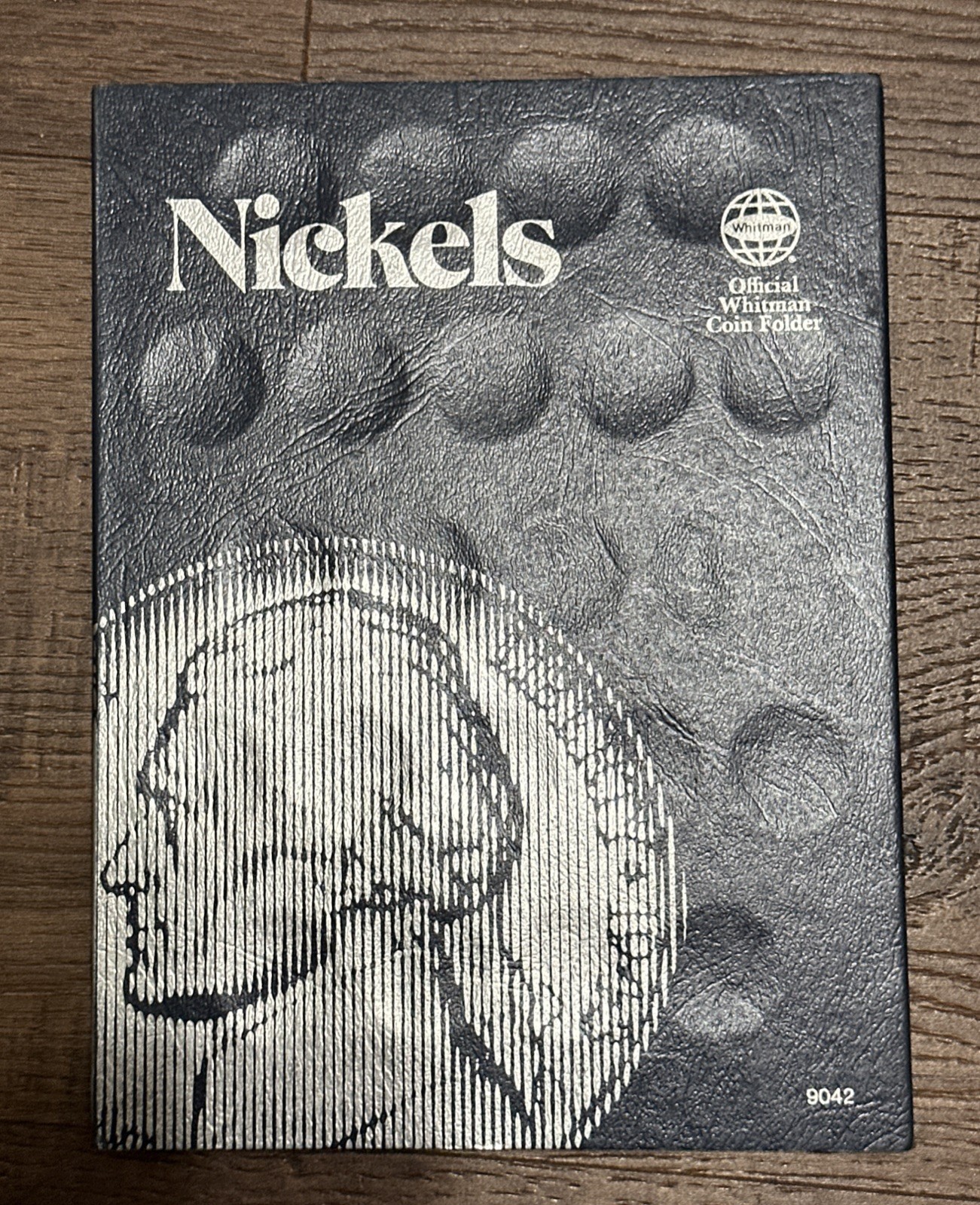 WHITMAN COIN FOLDER #9042 -NICKELS PLAIN NO DATES