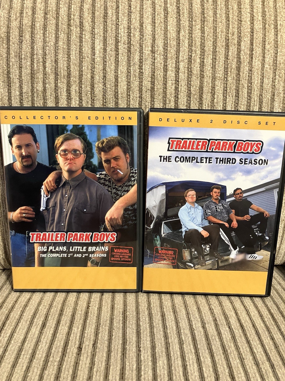 Trailer Park Boys Complete Seasons 1, 2, & 3. 1st 2nd 3rd DVD Lot Collectors Ed