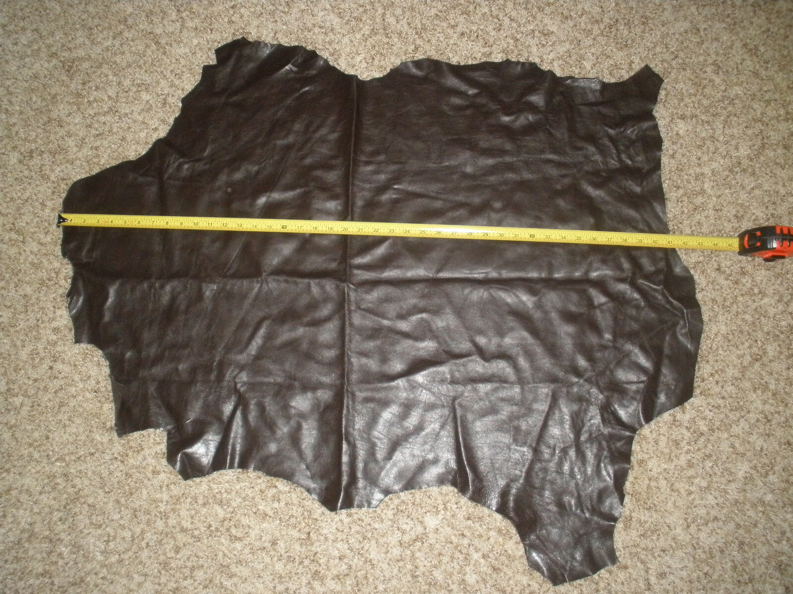 #900 Top quality leather Chocolate Brown