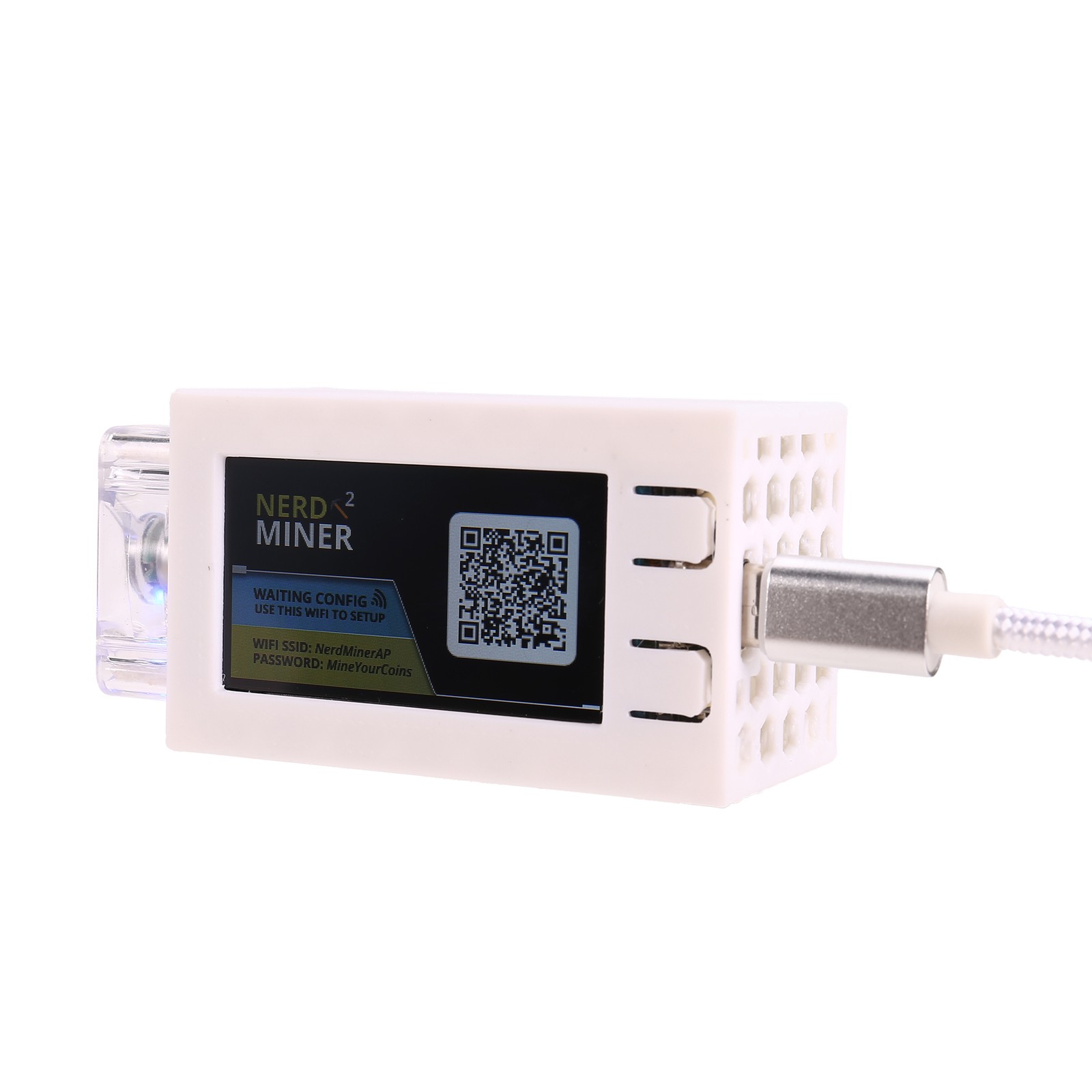 For V2 Pro Miner 78KH/S Bitcoin Miner with Light Up Fan Lott6778