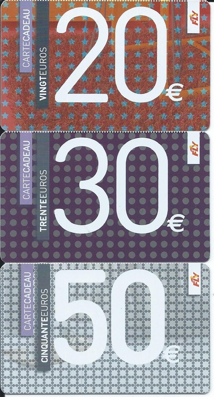 Gift Card - Fly *3 - 30/06/2013 - GIFT CARD