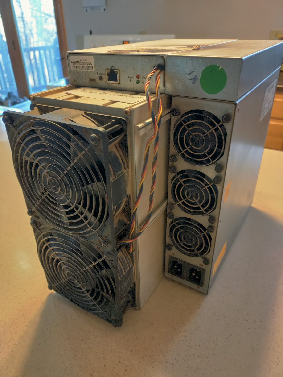 Bitmain Antminer S19 XP 141Th ASIC Bitcoin Miner Used Needs Repaired