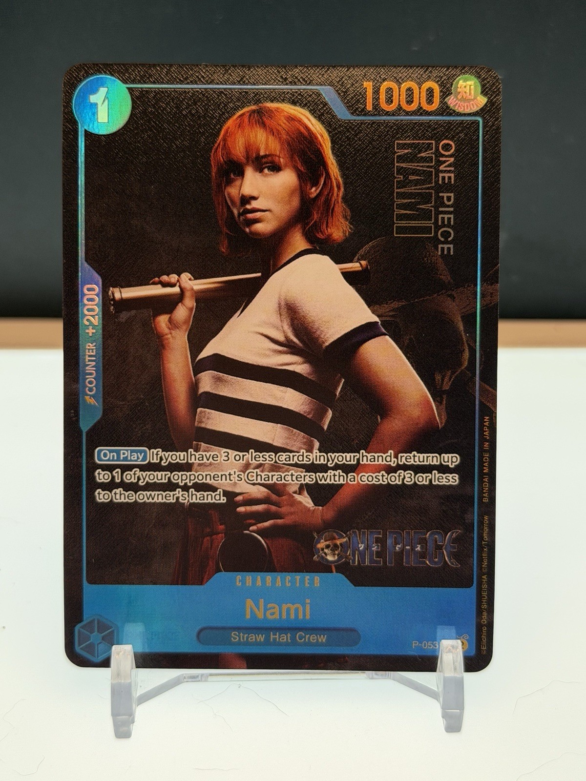 Nami (Premium Card Collection -Live Action Edition-) PR One Piece Promotion Card