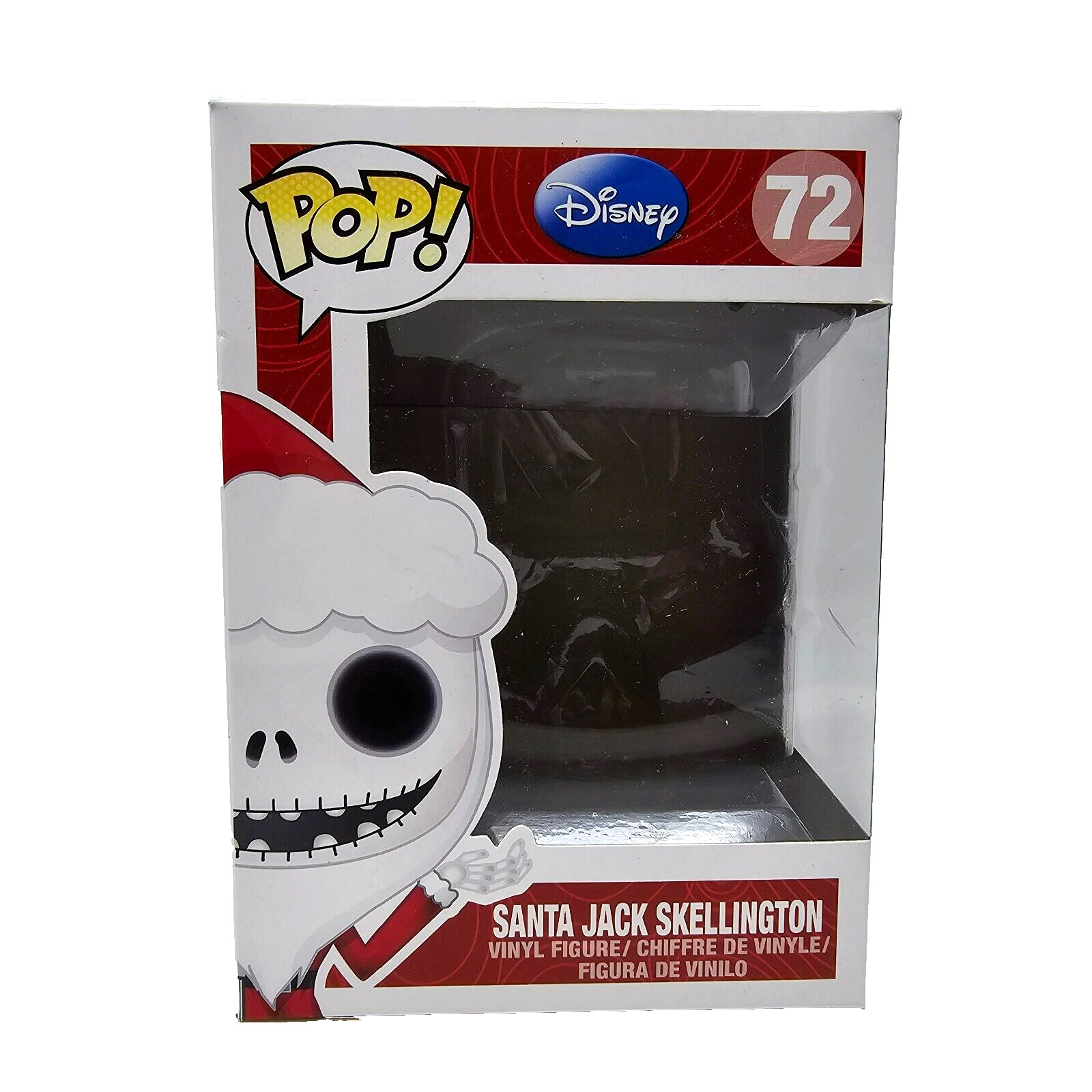 Funko Pop Disney NBC Santa Jack Skellington #72 Box Only No Figure