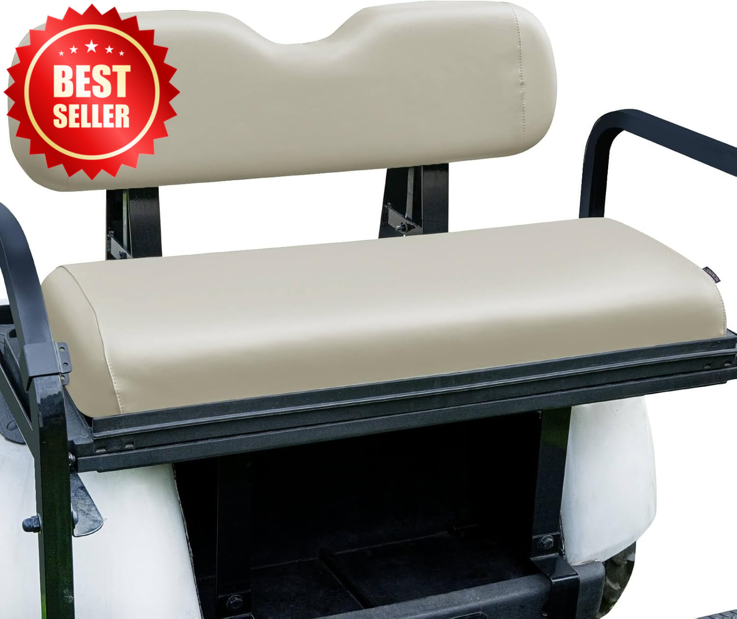 Waterproof Leather Golf Cart Rear Seat Cover Universal Aftermarket Grey US