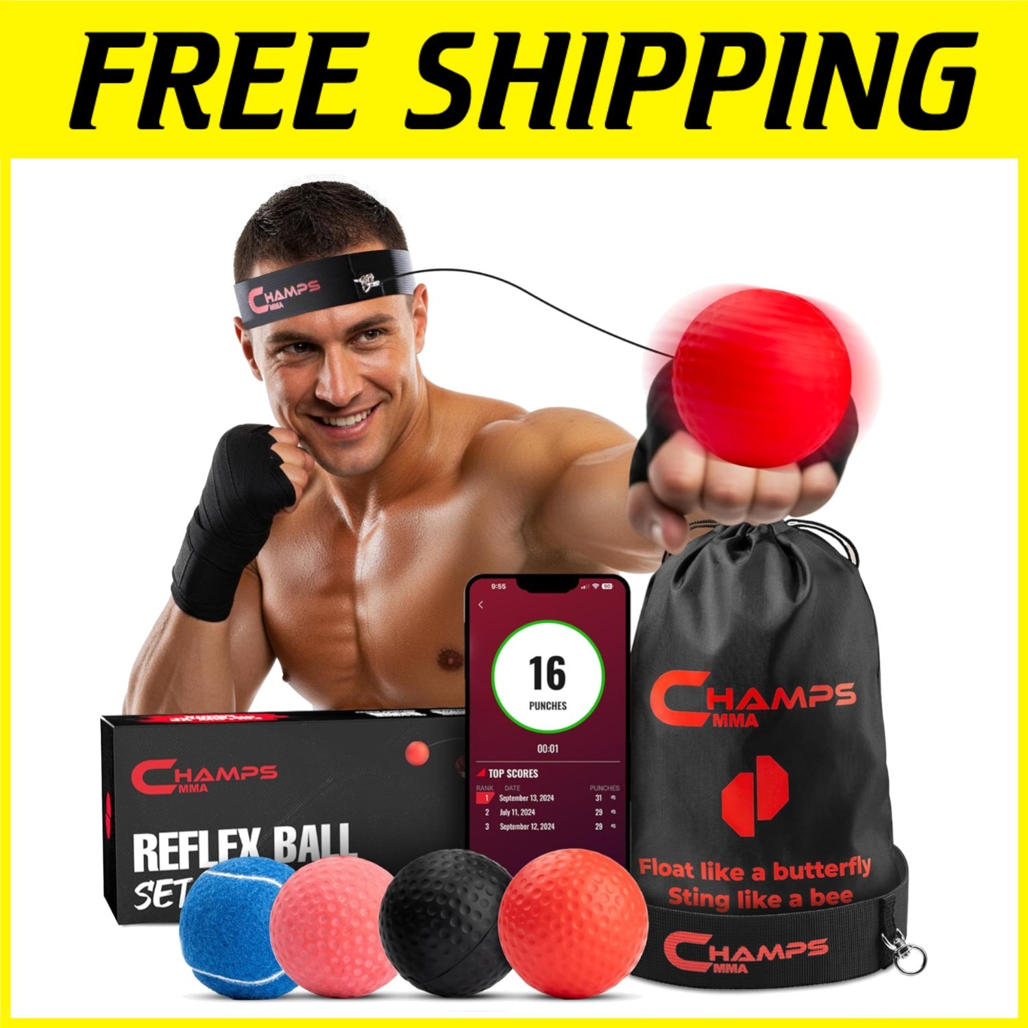 Interactive Punch Tracking | Hand-Eye Coordination Kit