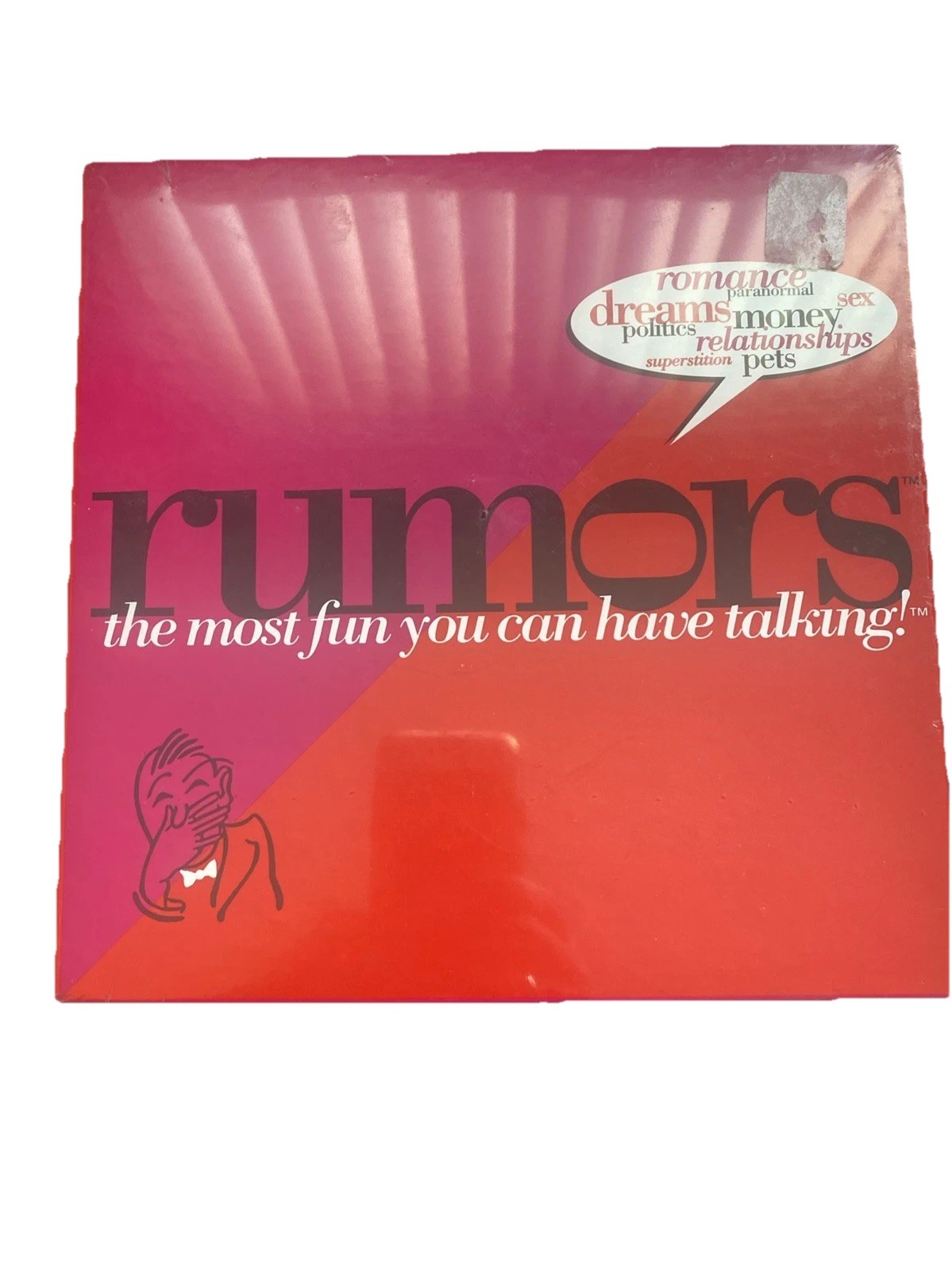 Vtg Rumors “The Most Fun You Can Have”Talking” 1997 Adult Party Game New~Sealed