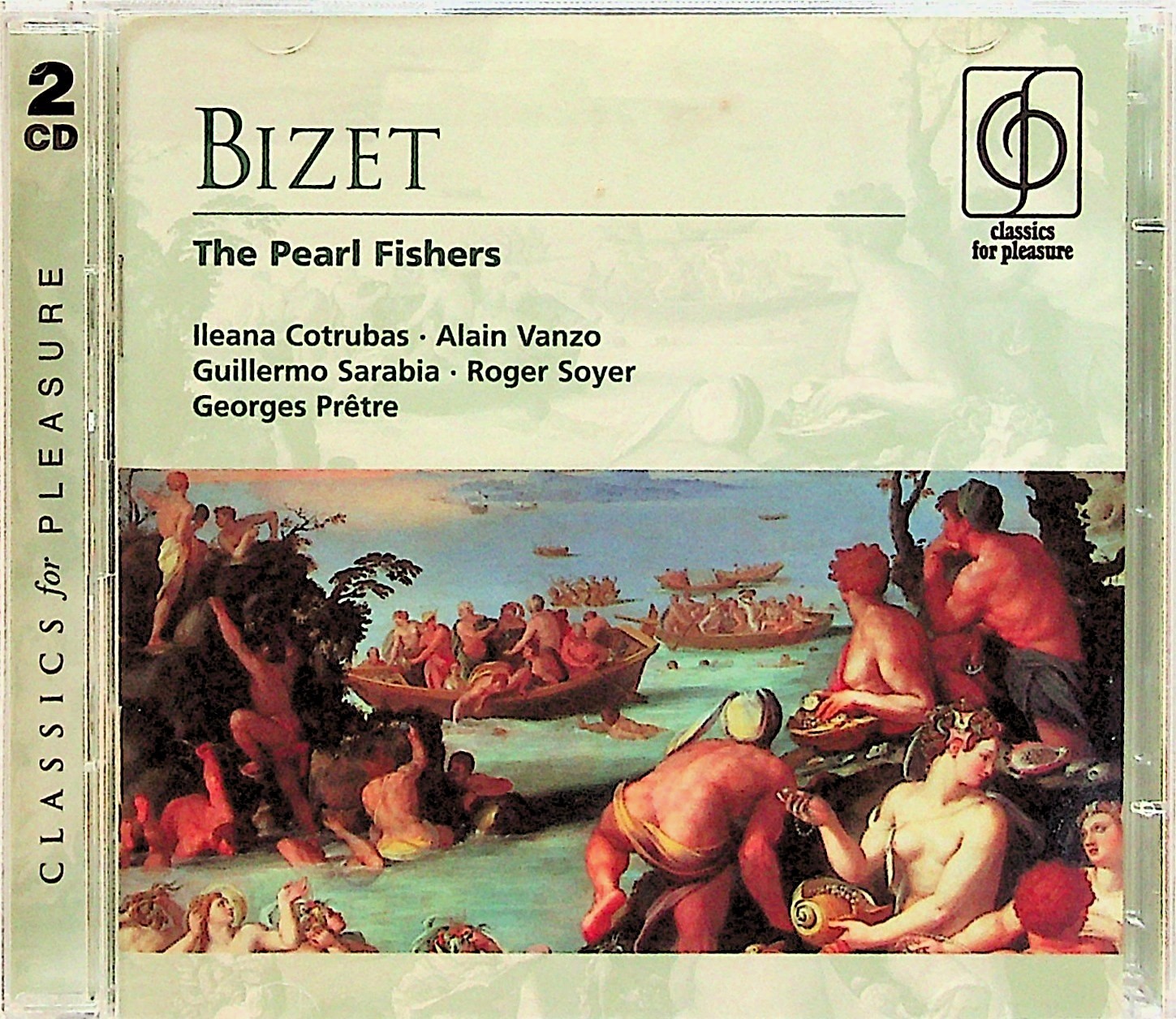 BIZET The Peal Fishers PRETRE Cotrubas/Vanzo/Sarabia 2-CD 1978/2006