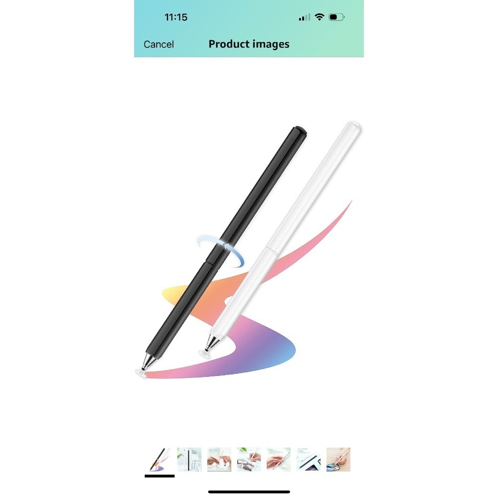 Stylus Pens, Universal High Sensitive& Precision Capacitive Disc Tip TouchScreen