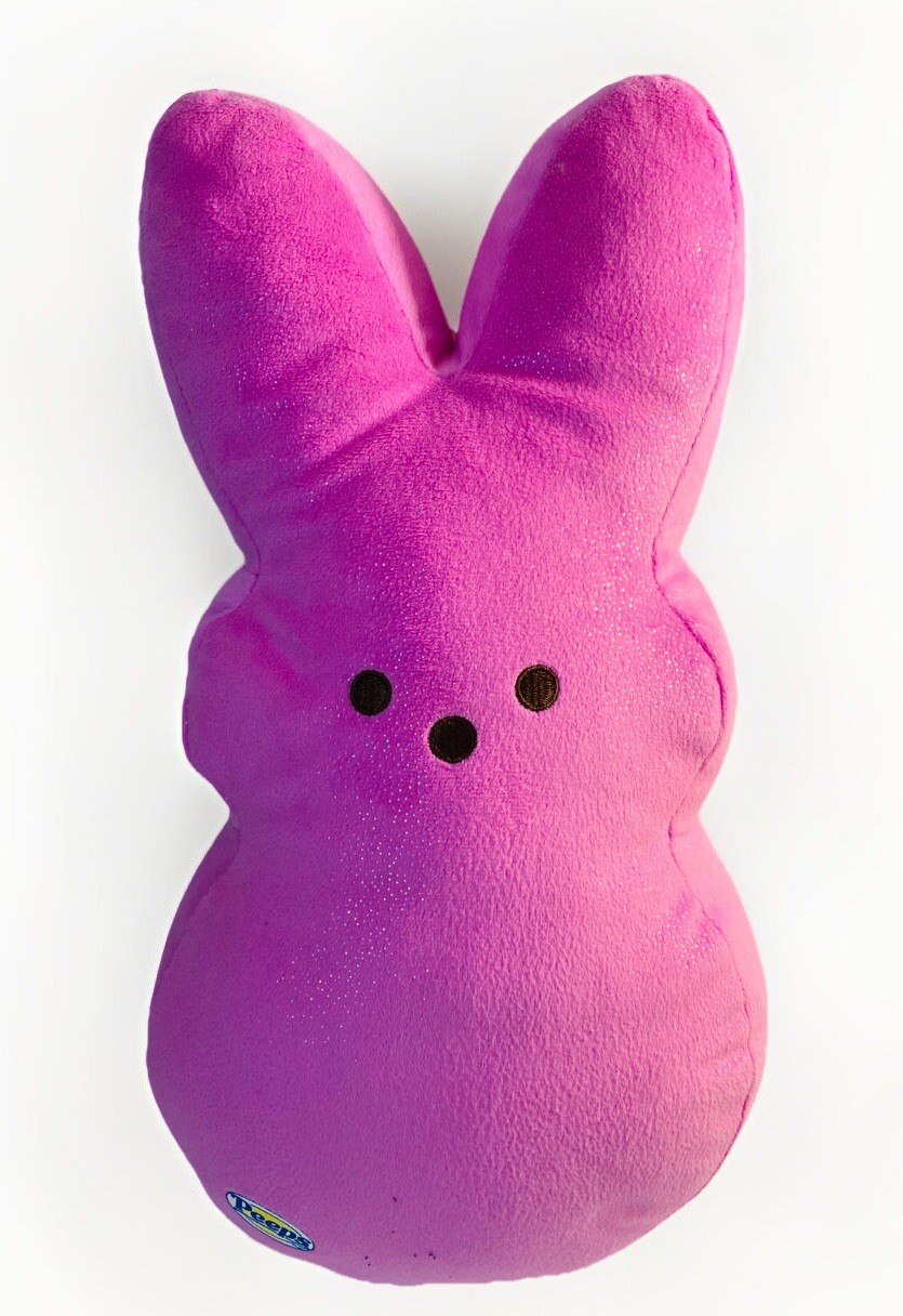 Build a Bear Peeps Bunny Hot Pink Plush 15” Inch 
