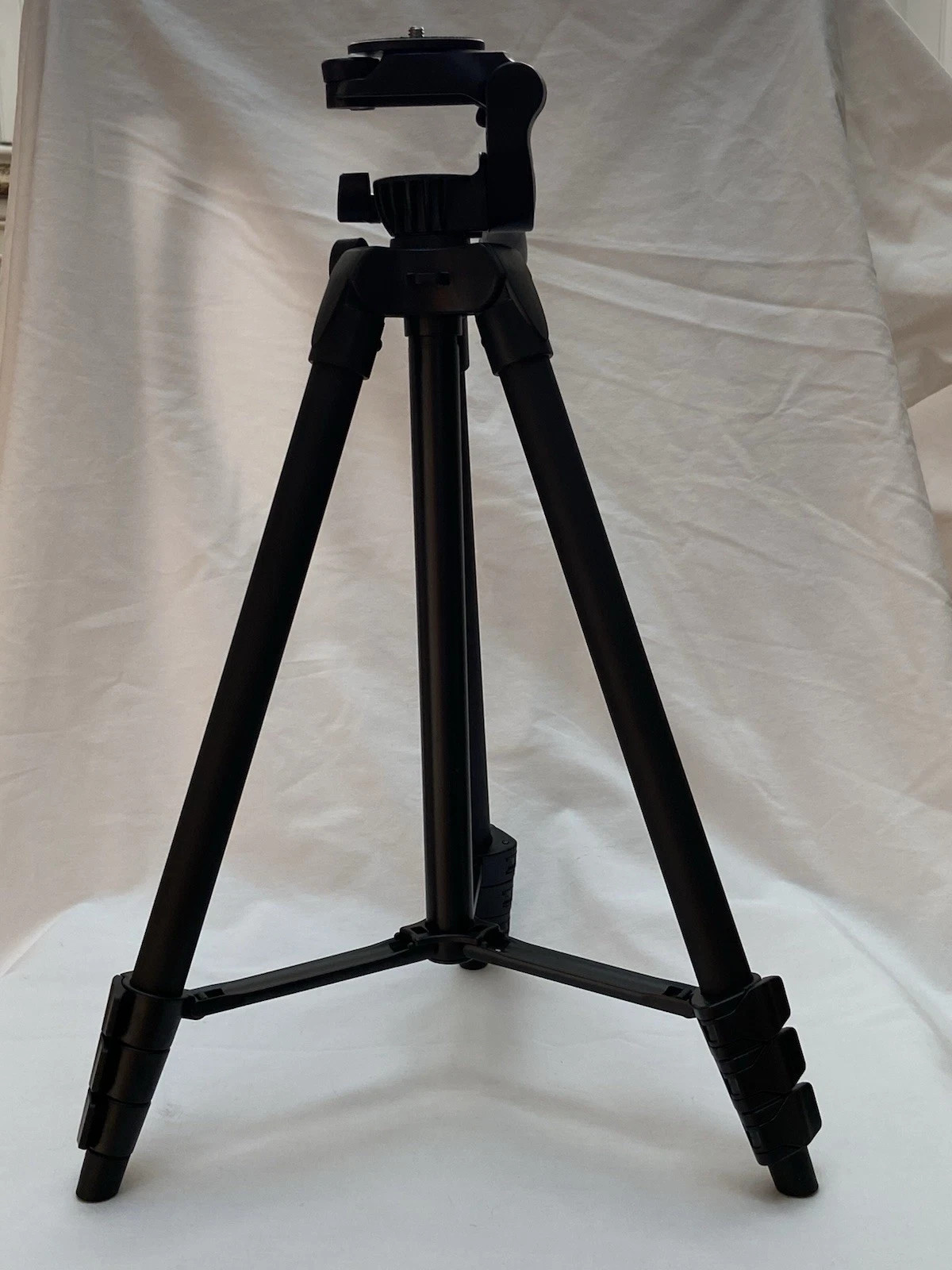 Tripod - dealworthy™ Black: 3-Way Panhead, Camera Mount, Aluminum Alloy