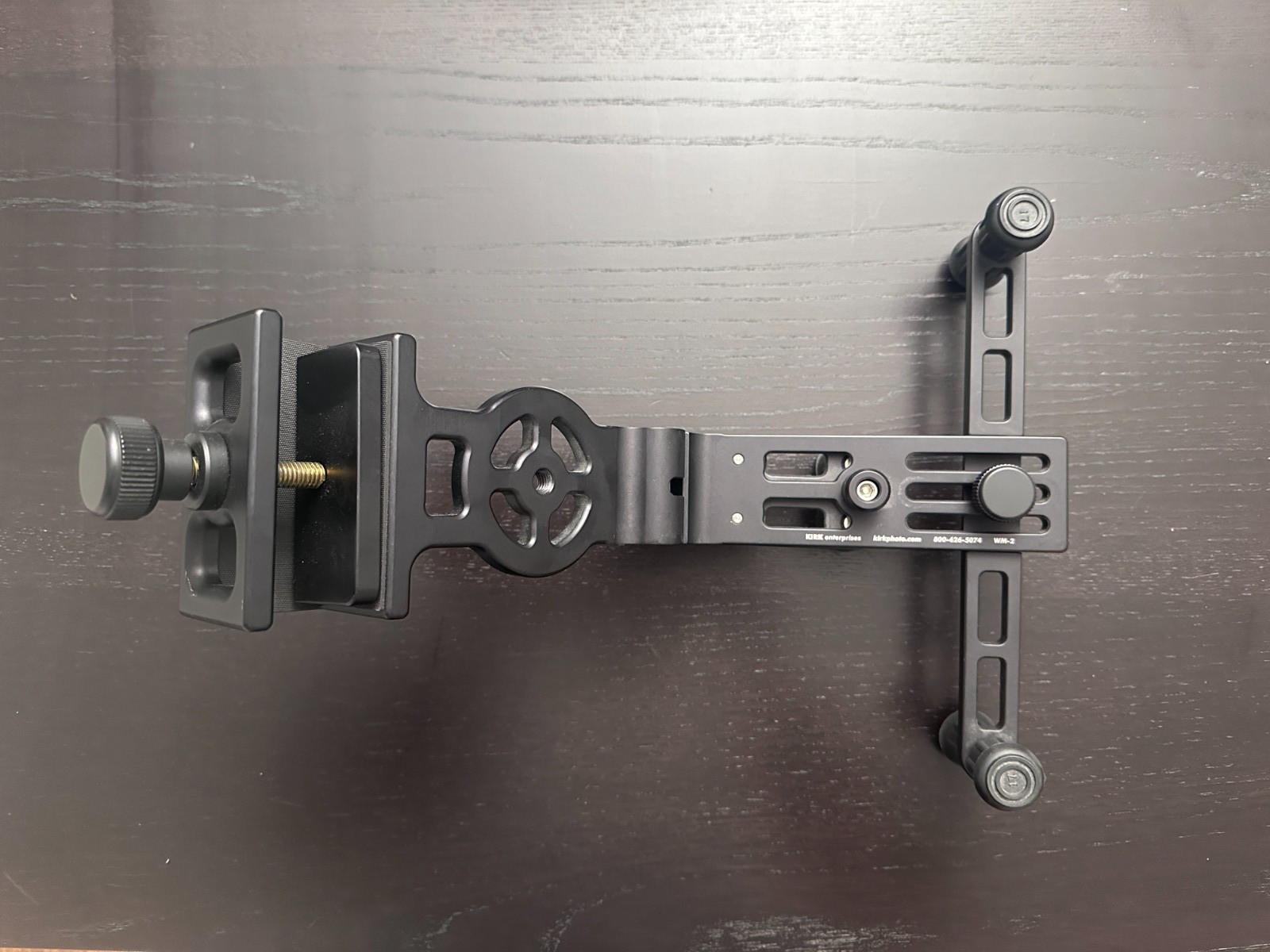 Kirk WM-2 Multi-Purpose Window Mount for Tripod Head - Excellent Condition