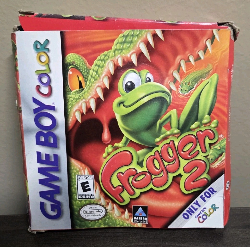 Frogger 2 (Game Boy Color | GBC) Authentic Box Only *Rough Condition*