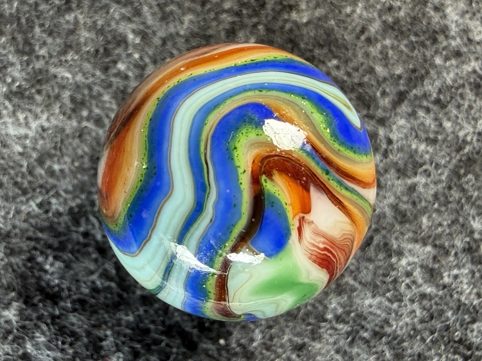 JABO Marbles Contract Run Badger Multi Color  AV /OX Swirl. .720