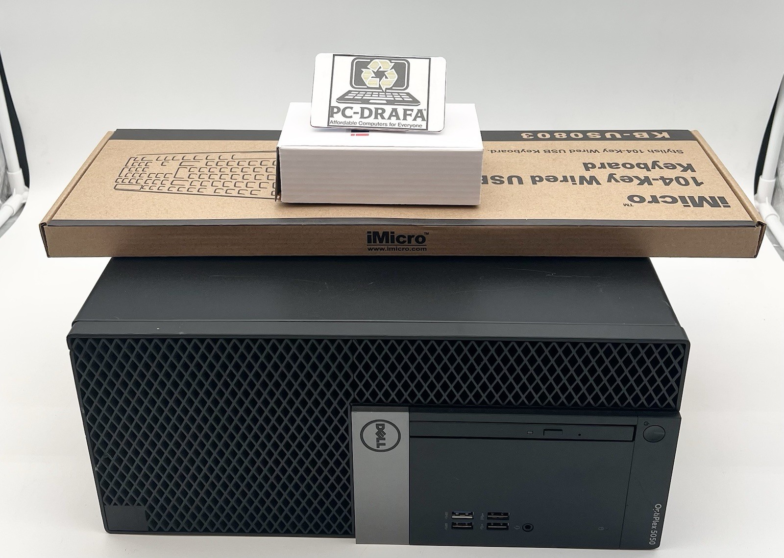 Dell OptiPlex 5050 Mini Tower | i7-7700 | 8GB RAM | 256GB NVMe | 4GB GPU | Win11