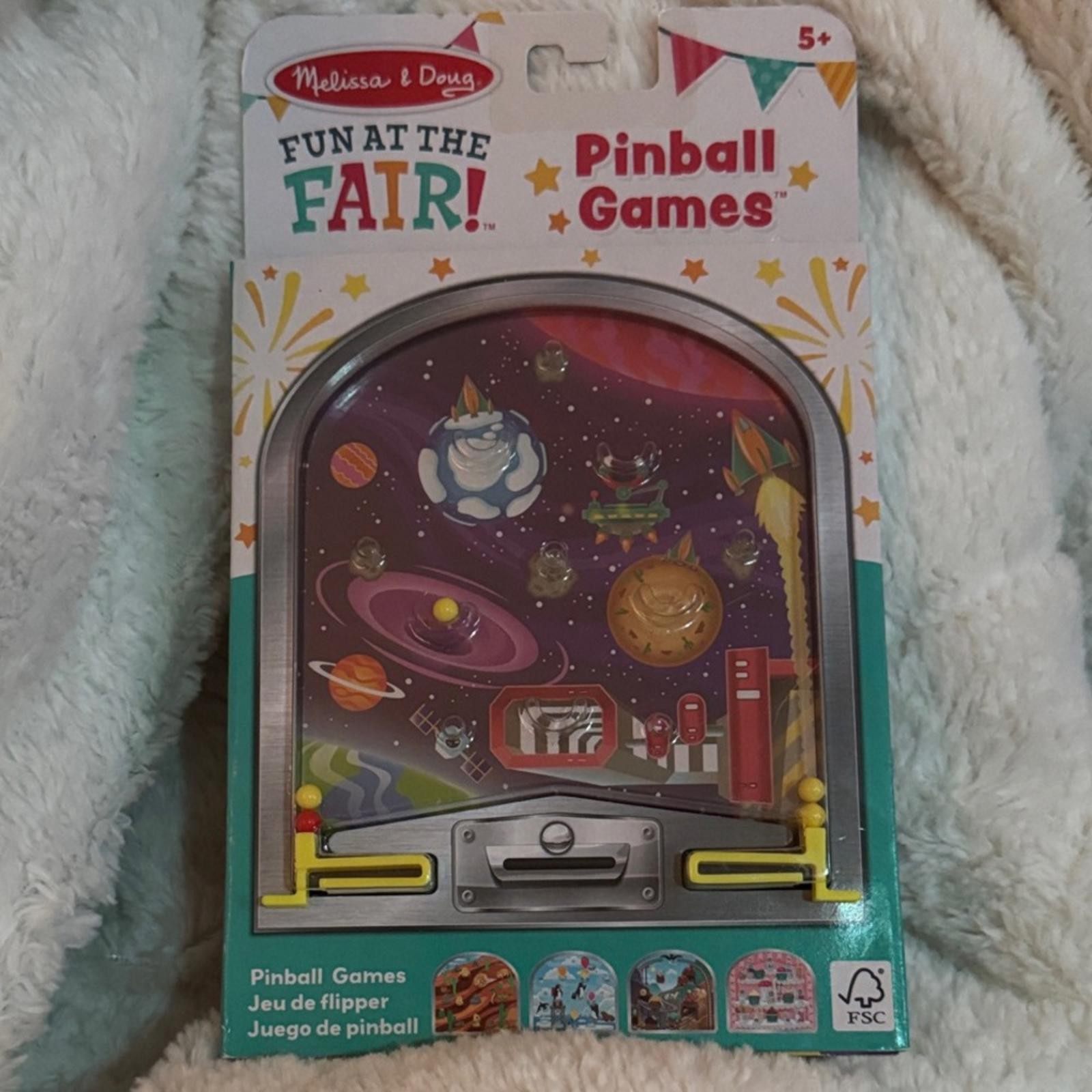 Melissa & Doug Fun at the Fair Pinball Game