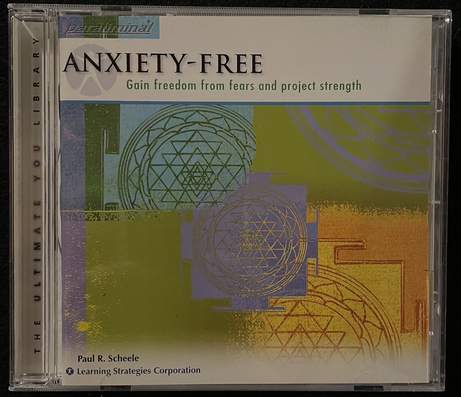 Paul Scheele Anxiety Free Paraliminal Audio CD Learning Strategies