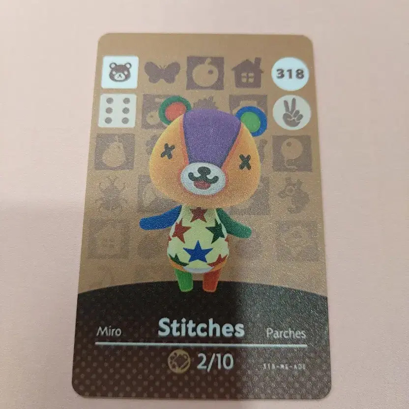 Patch Jooni Nintendo Switch Resident Card Set