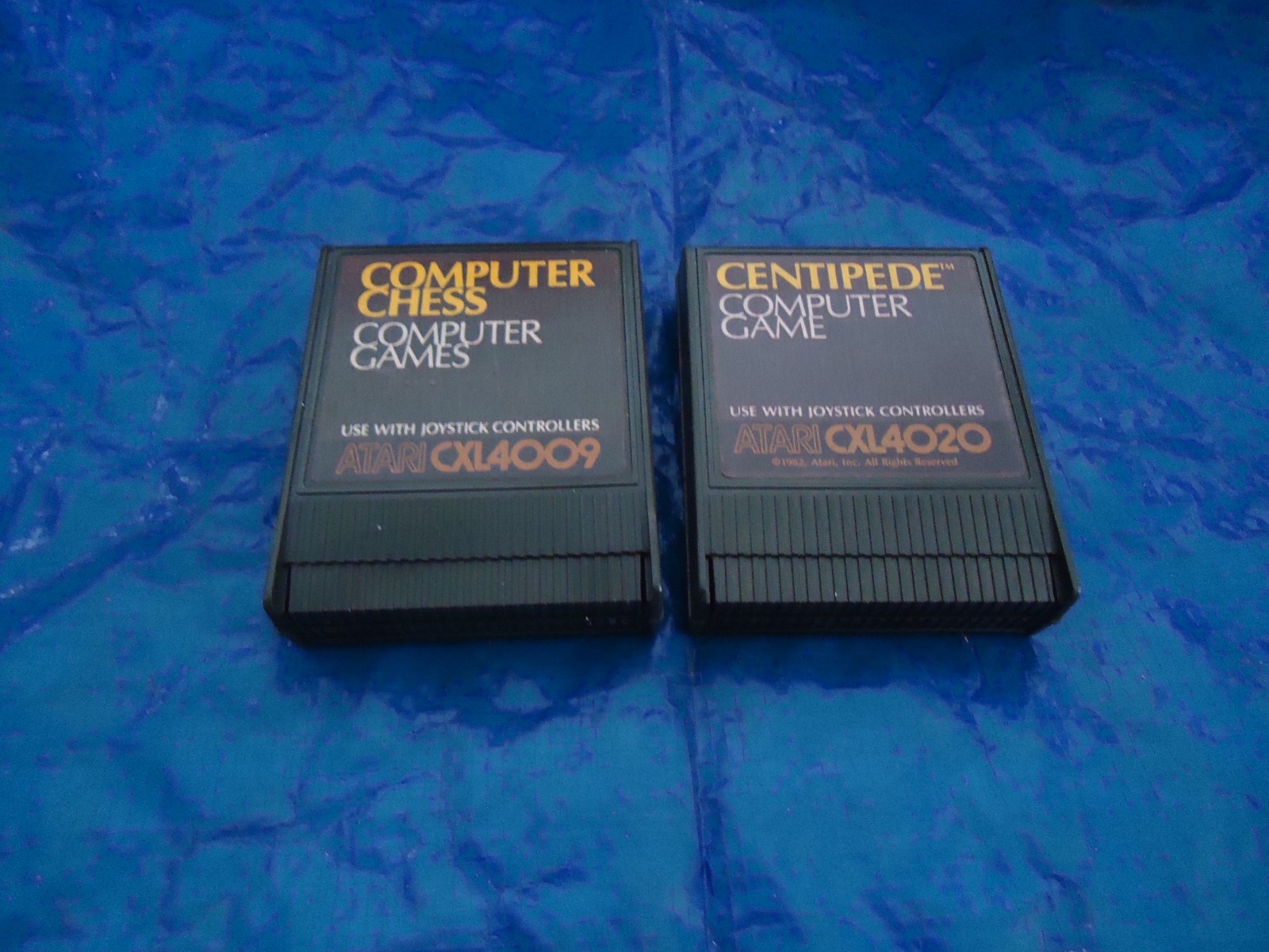 Lot of (2) Vintage Atari 400 Games, Centipede and Computer Chess