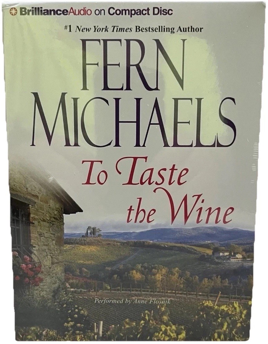 Fern Michaels To Taste the Wine Audiobook CD Set 5 Discs Abridged
