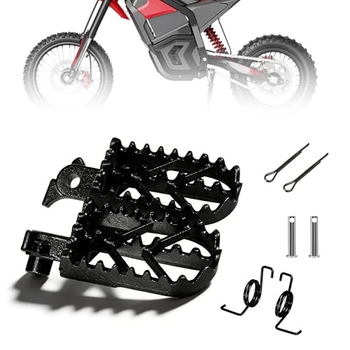 Dirt Bike Foot Pegs Compatible with Yozma IN10 Off-Road Electric Motorcycle, 