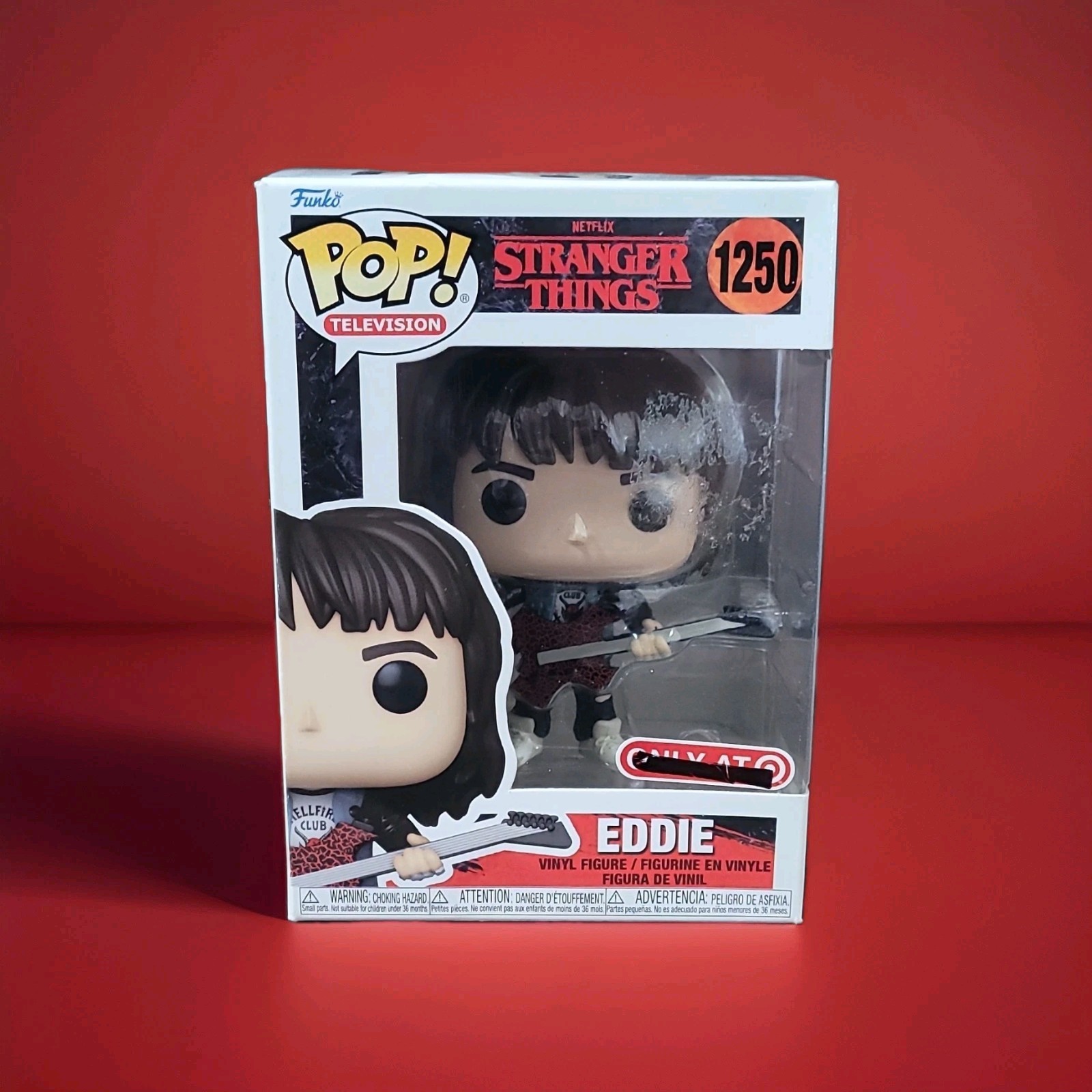 Funko Pop! Vinyl Eddie Stranger Things #1250 Target Multicolor Standard