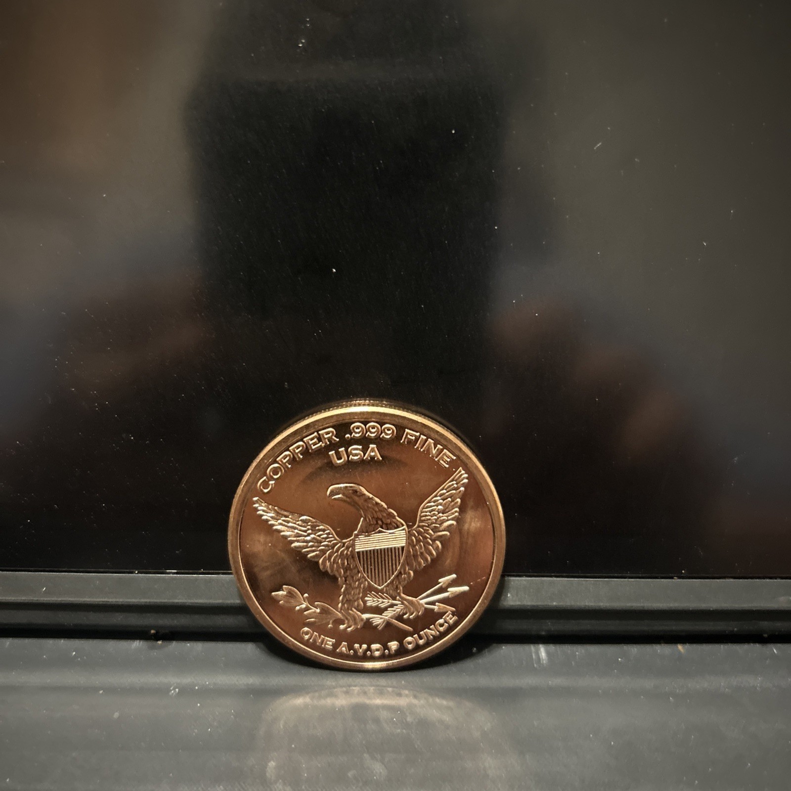 Rhinoceros - African Wildlife Series - 1oz .999 copper round