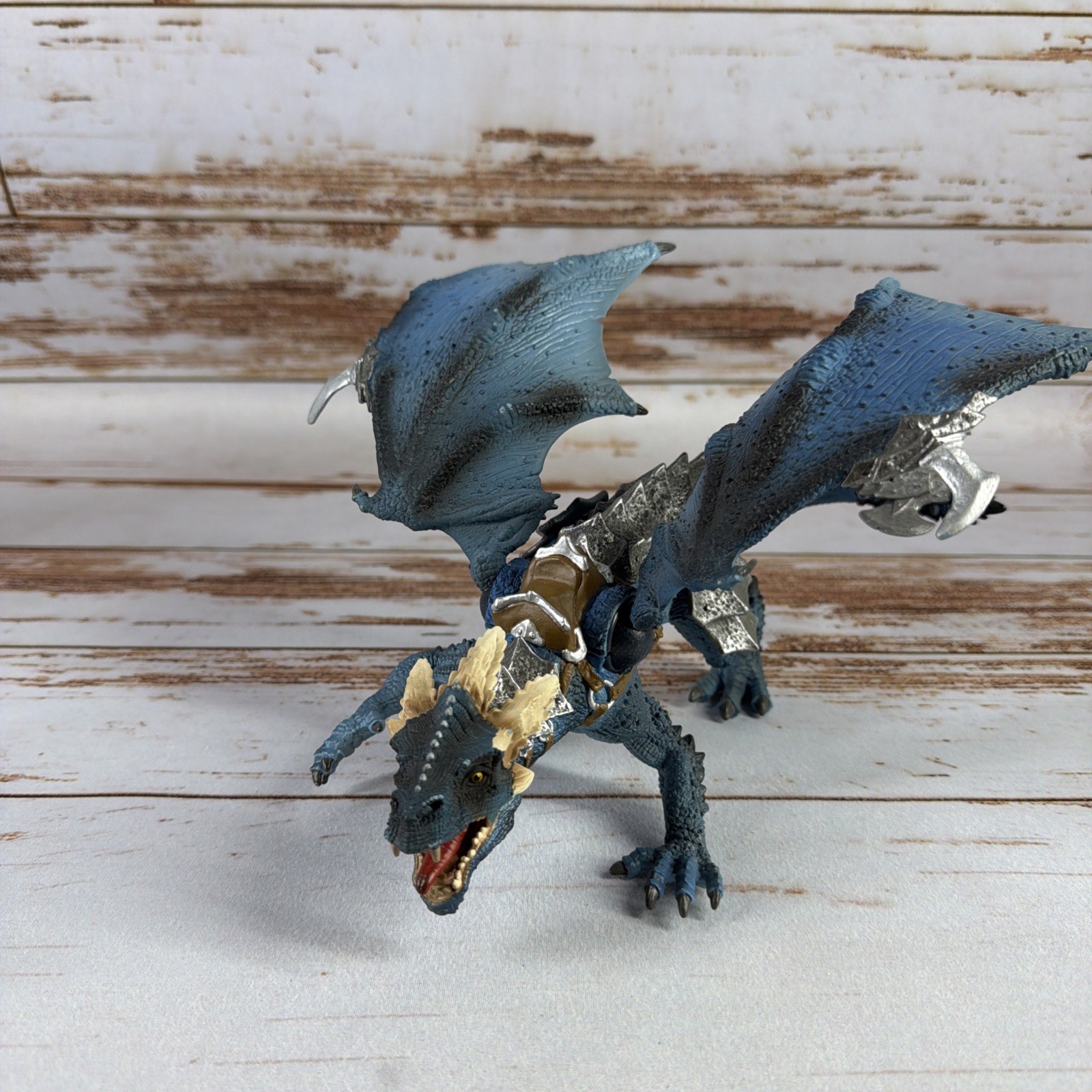 Schleich Am Bayala Blue Dragon Rider D-73527 World of Knights Action Figure