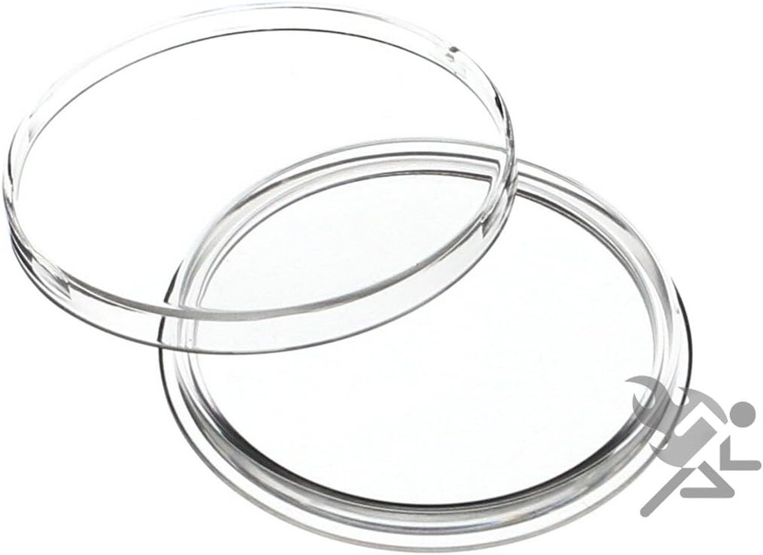 (25)  H-38 Direct Fit Coin Holder Capsules for American Silver Dollars and 1Oz S