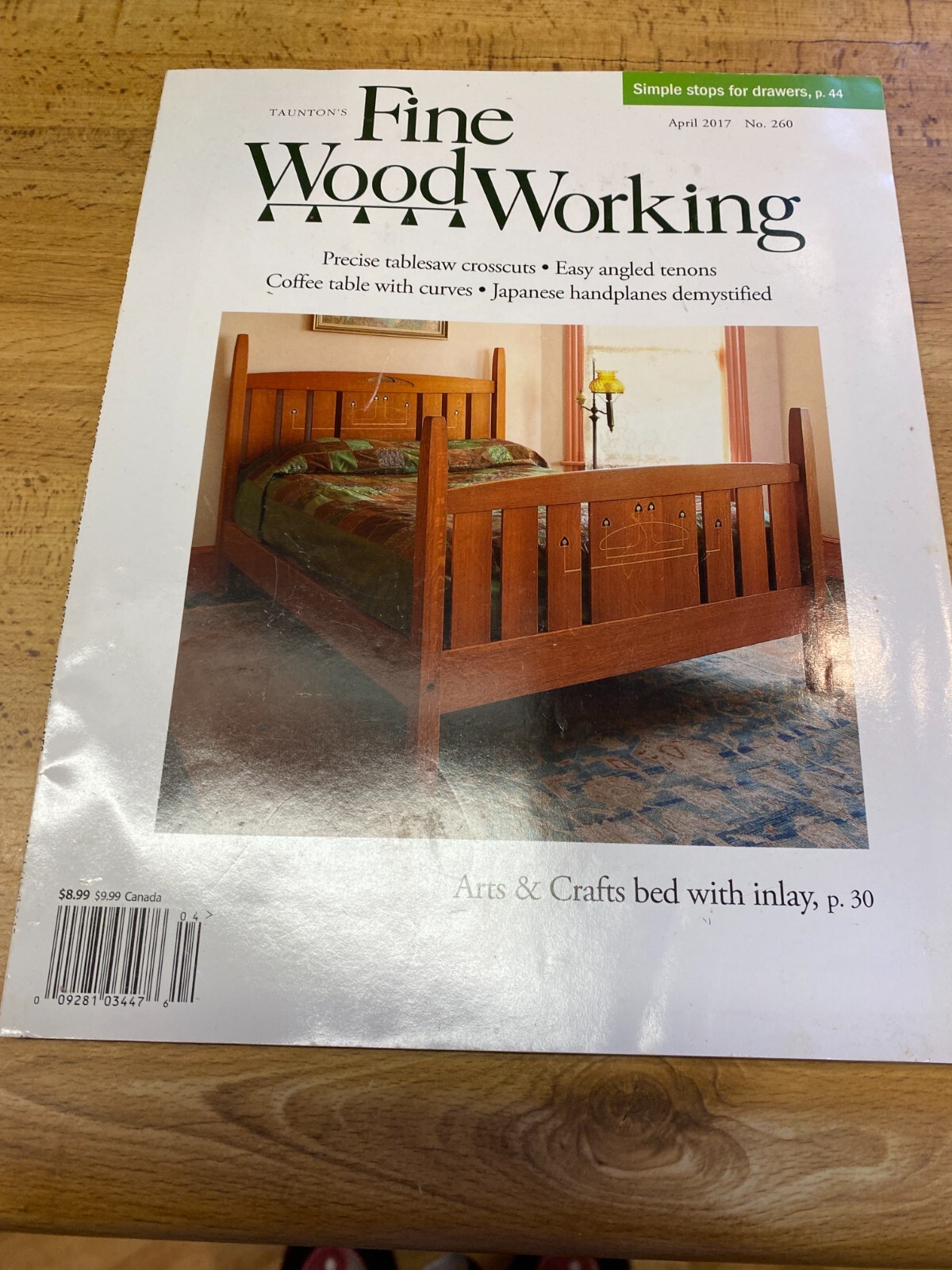 Taunton's Fine Woodworking Magazine Issue 260 April 2017