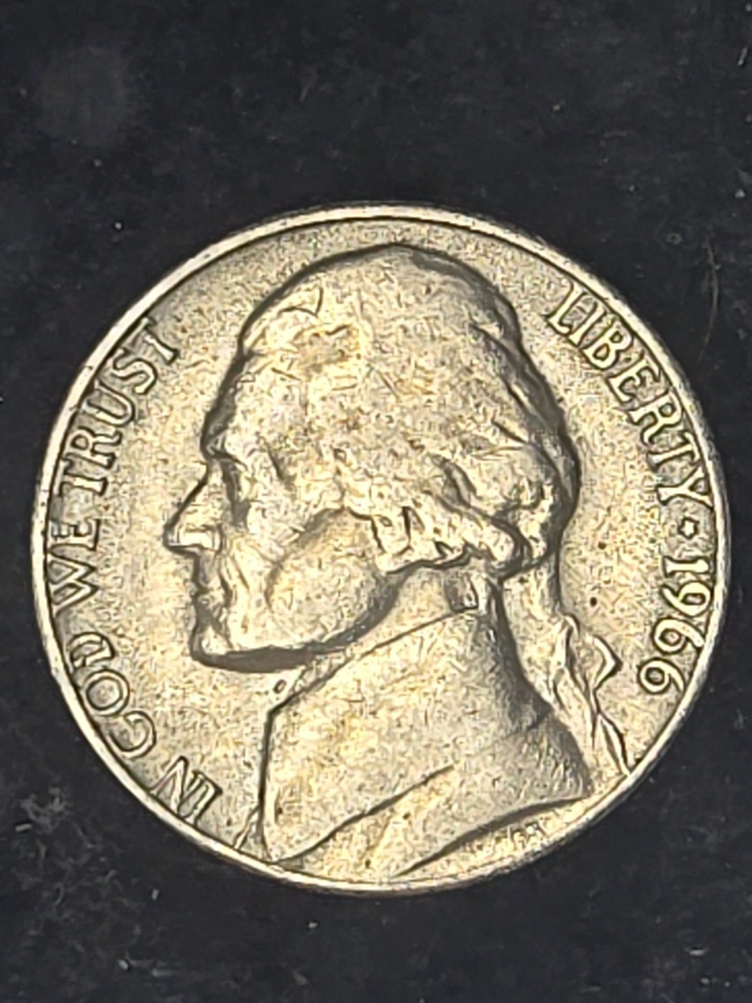 1966 P Jefferson Nickel Circulated 