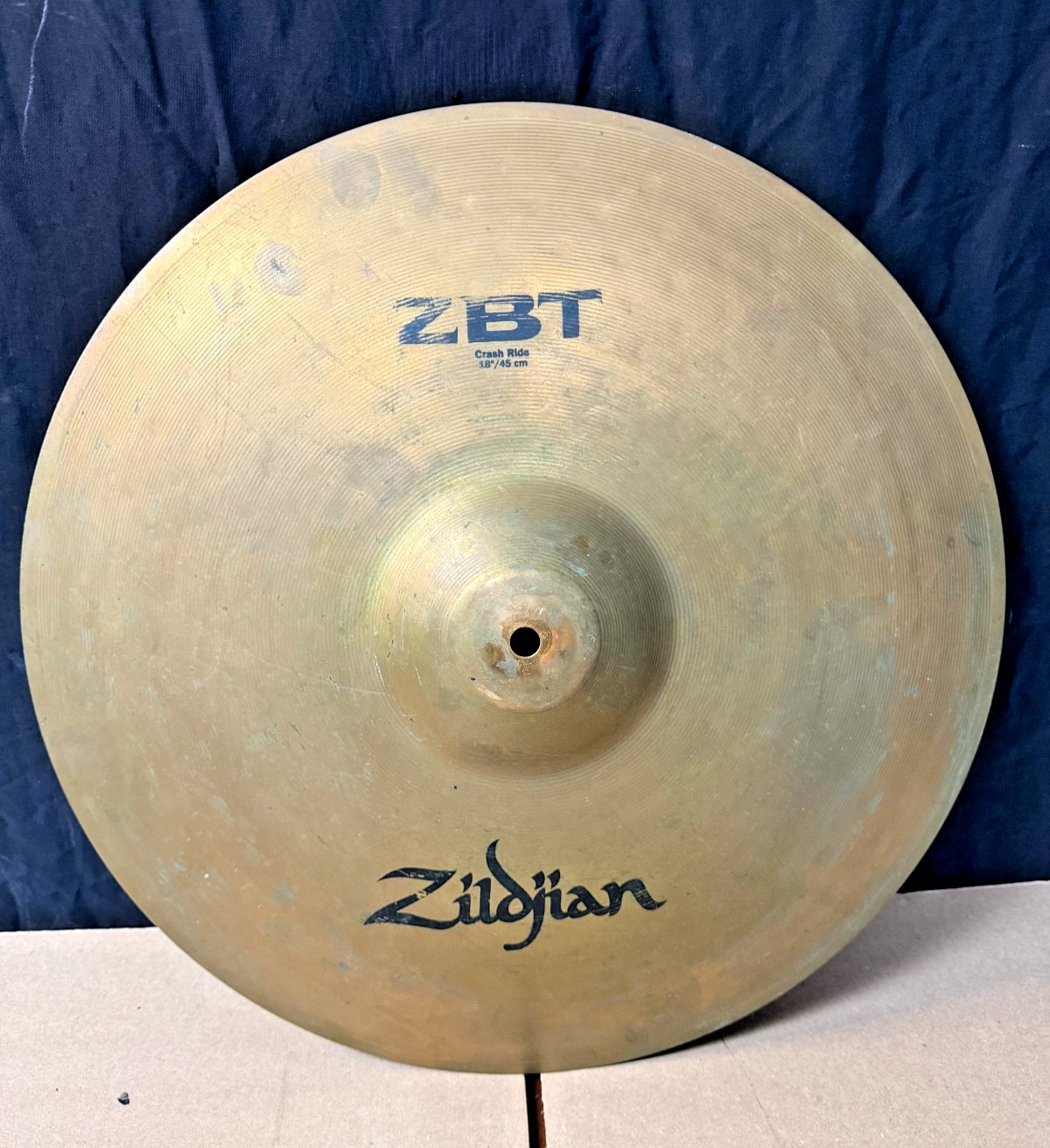 Zildjian ZBT 18" Crash Ride Cymbal – Used – Good Condition