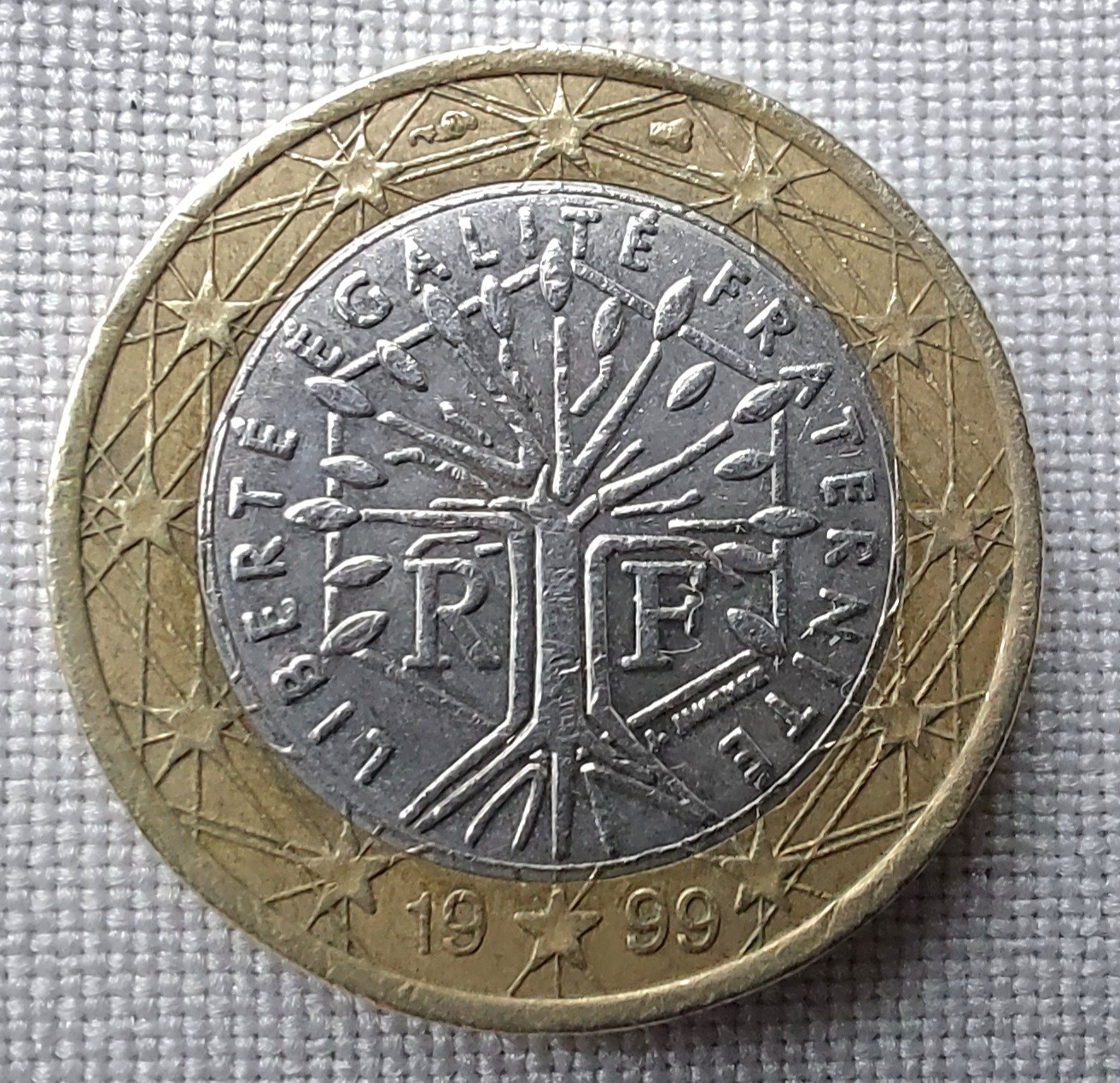 France - 1 euro - 1999 coin