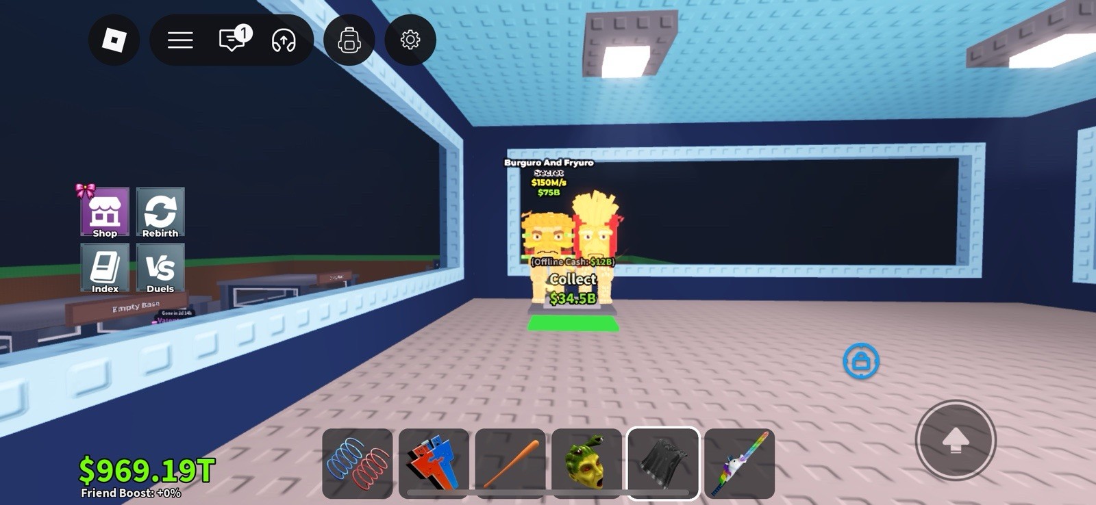 Roblox Burguro & Fryuro, Game Asset Item