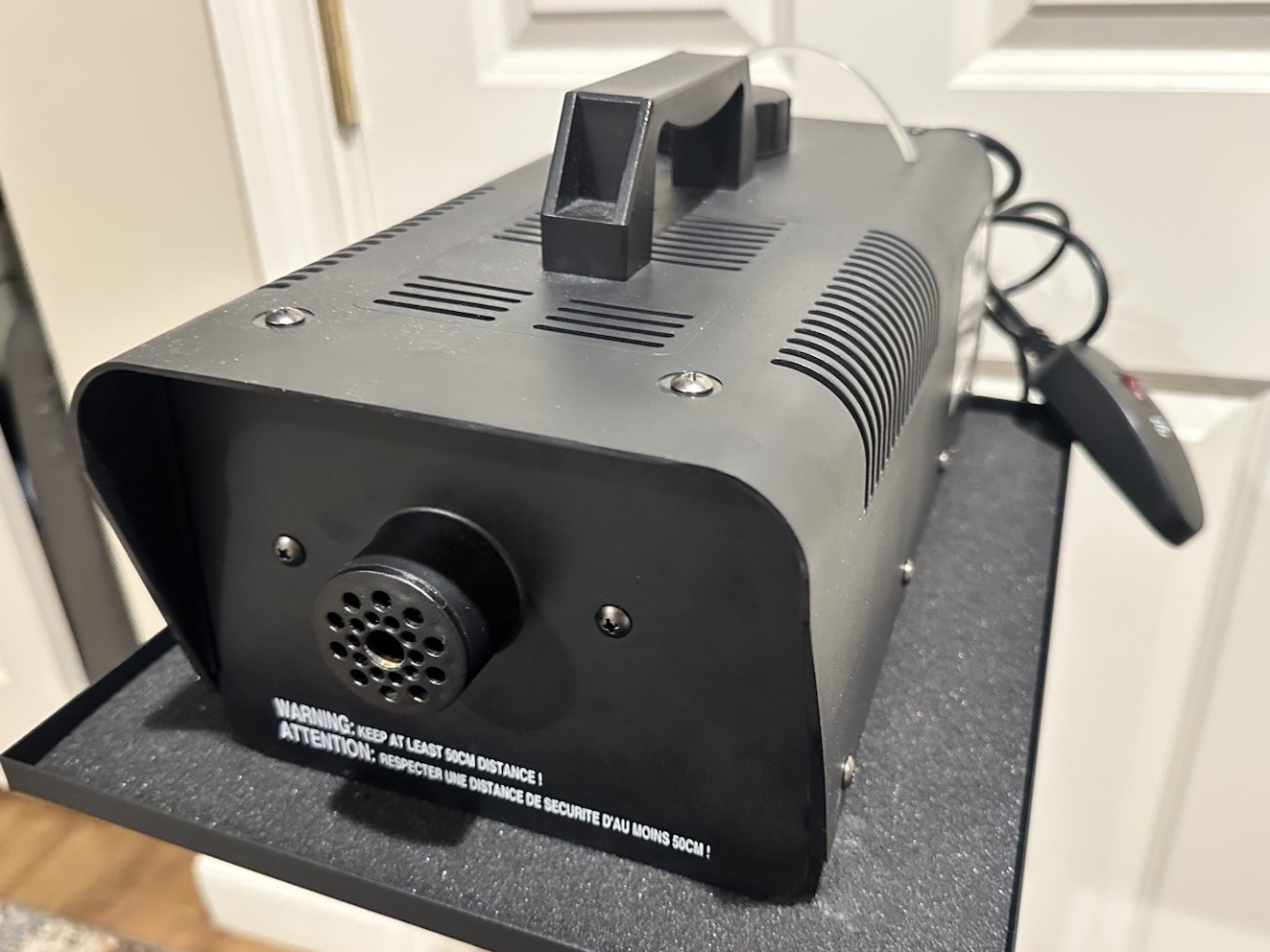 FM-400P Fog Machine With Controller Used In Good Condition Tested Works