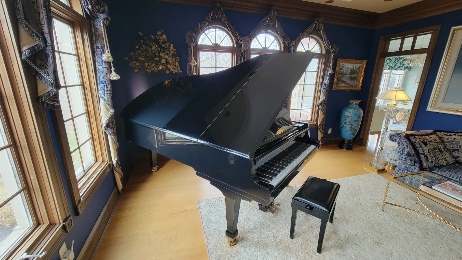 🎹 Petrof Model II  7’9” Heirloom Semi-Concert Grand Piano, impeccable condition