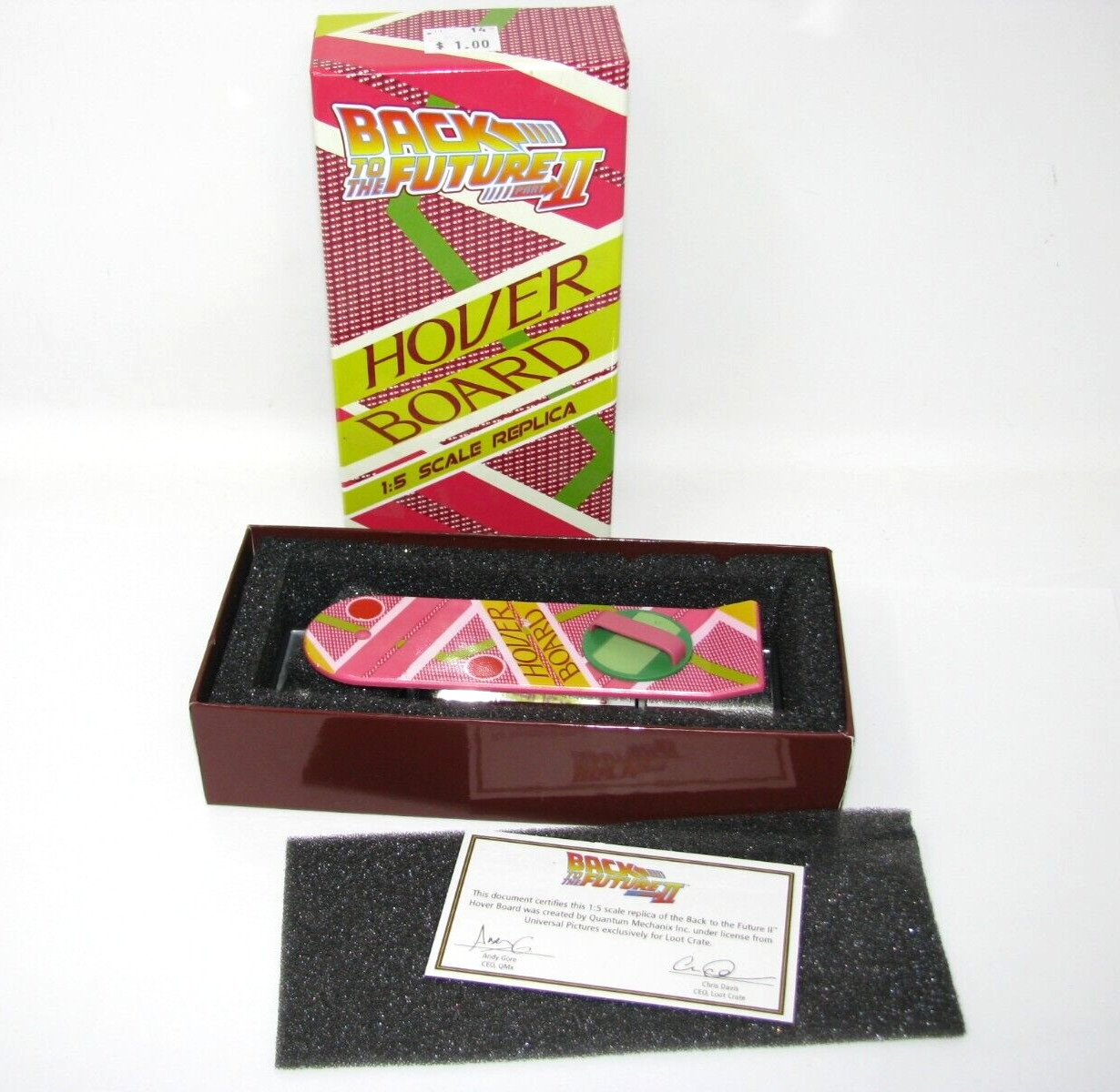 Back to the Future Part II Hover Board 1:5 Scale Replica Loot Crate Exclusive