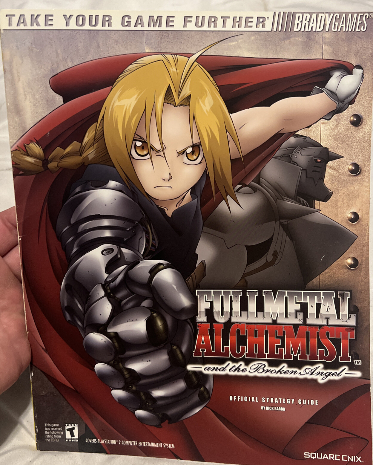 Fullmetal Alchemist And The Broken Angel Brady Strategy Guide Playstation 2