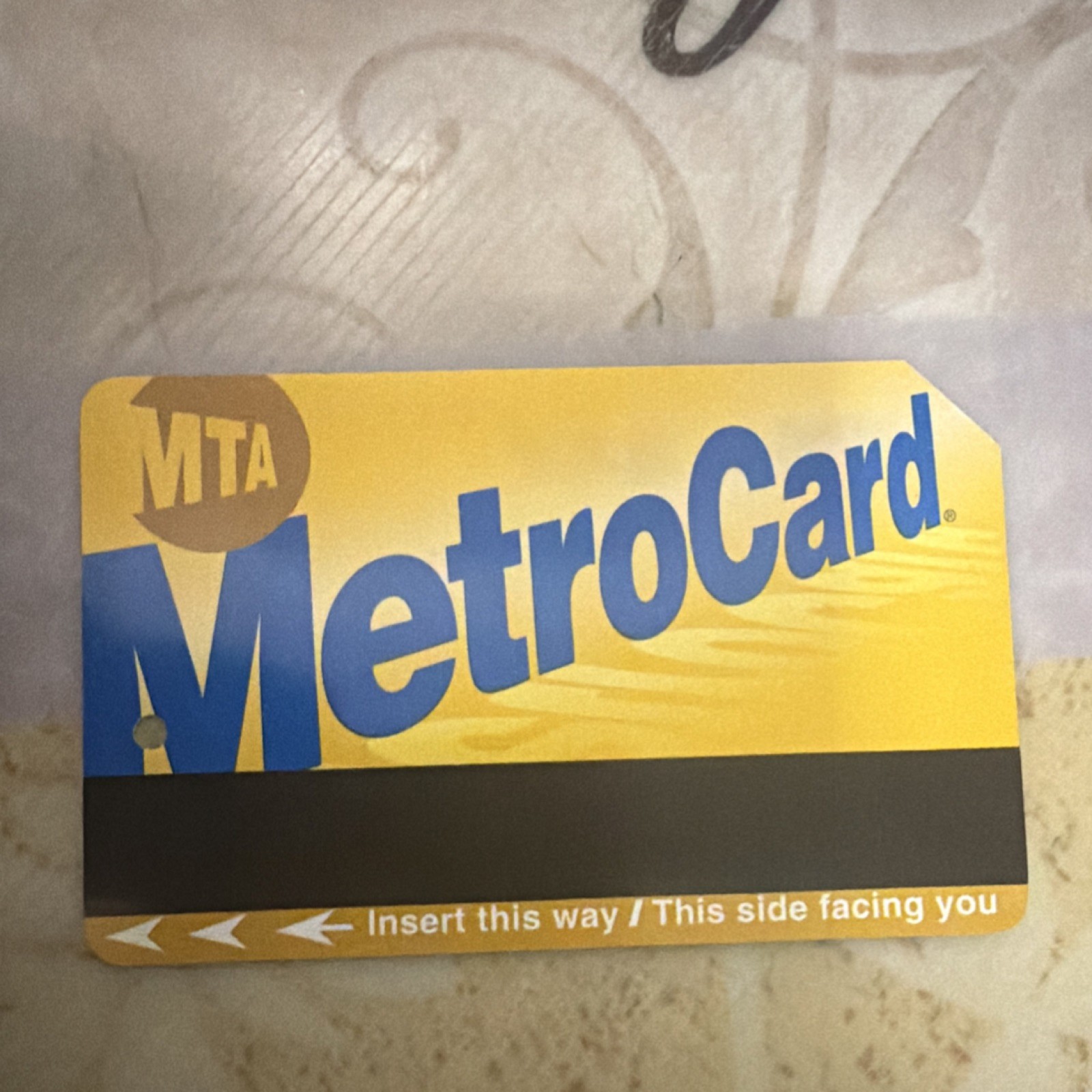MTA MetroCard New York City Transit Subway & Bus Fare Card Exp 03/31/22 FF