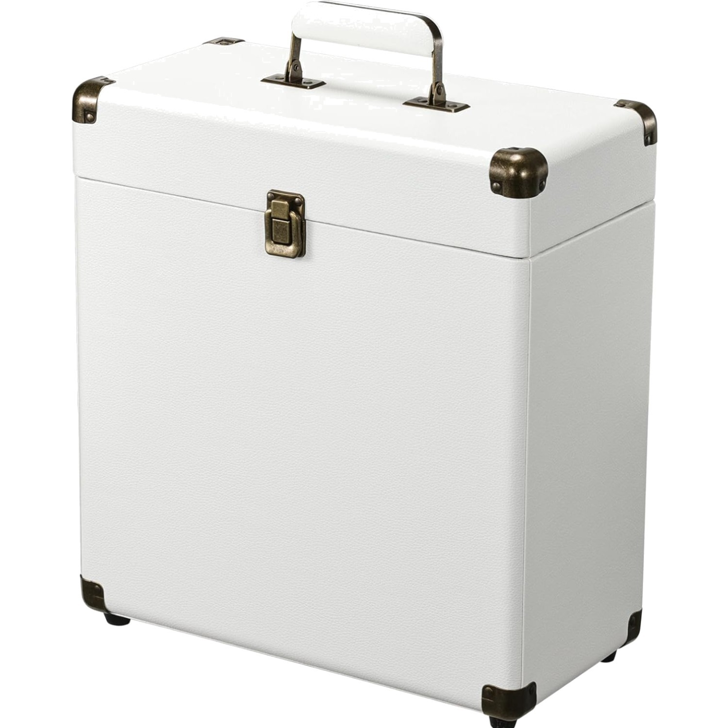 Vinyl Record Storage Box Organizer Holder Crate Dustproof Field Carrying