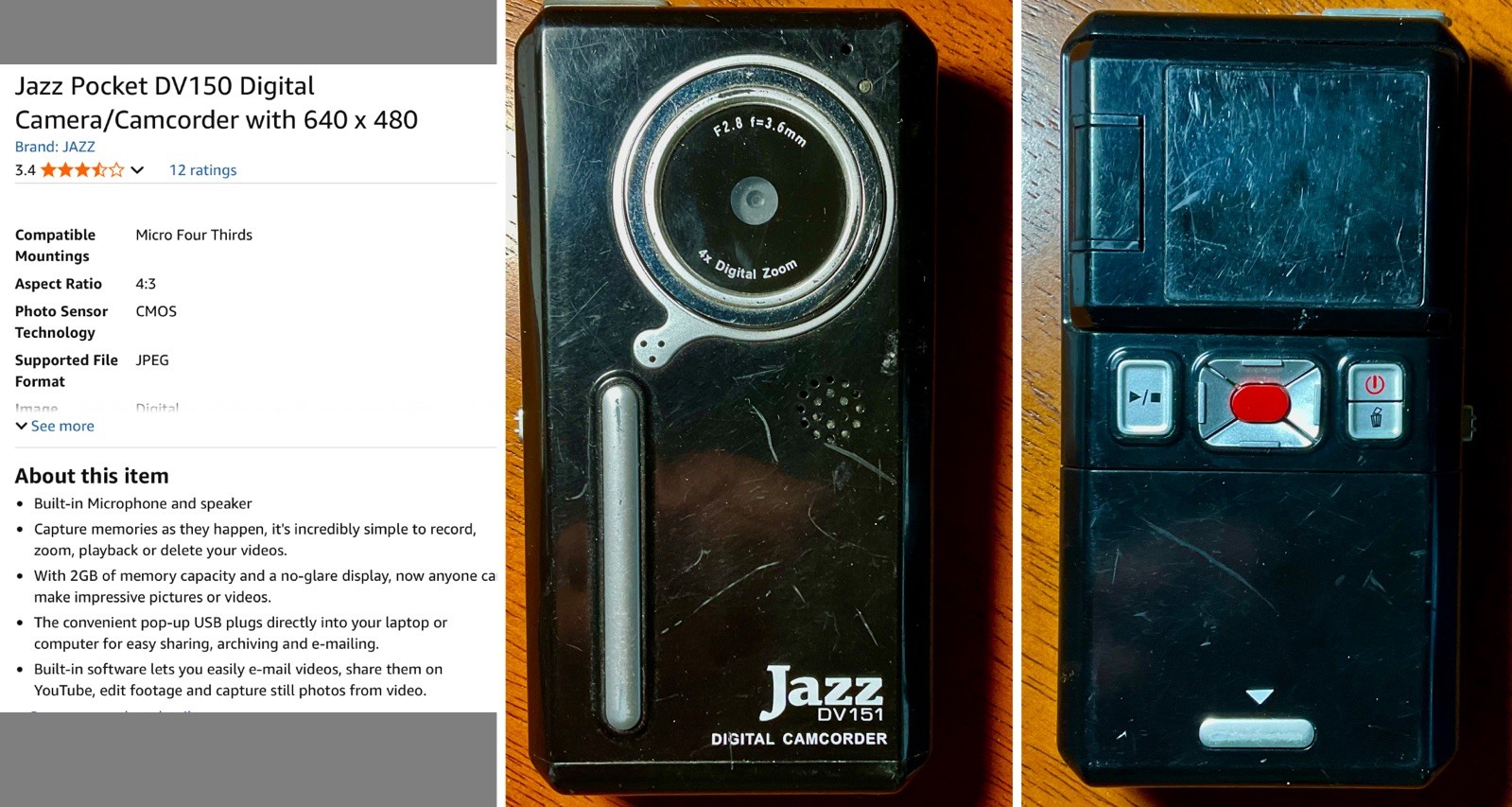 Mixed Lot of Electronics: APPLE TV/MINI-CAM/FITNESS  WATCH/DIG ANTENNA/more