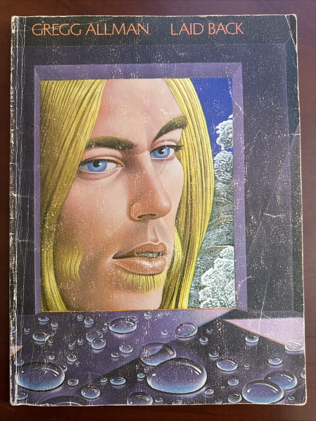 Gregg Allman Laid Back Songbook 1974 Sheet Music