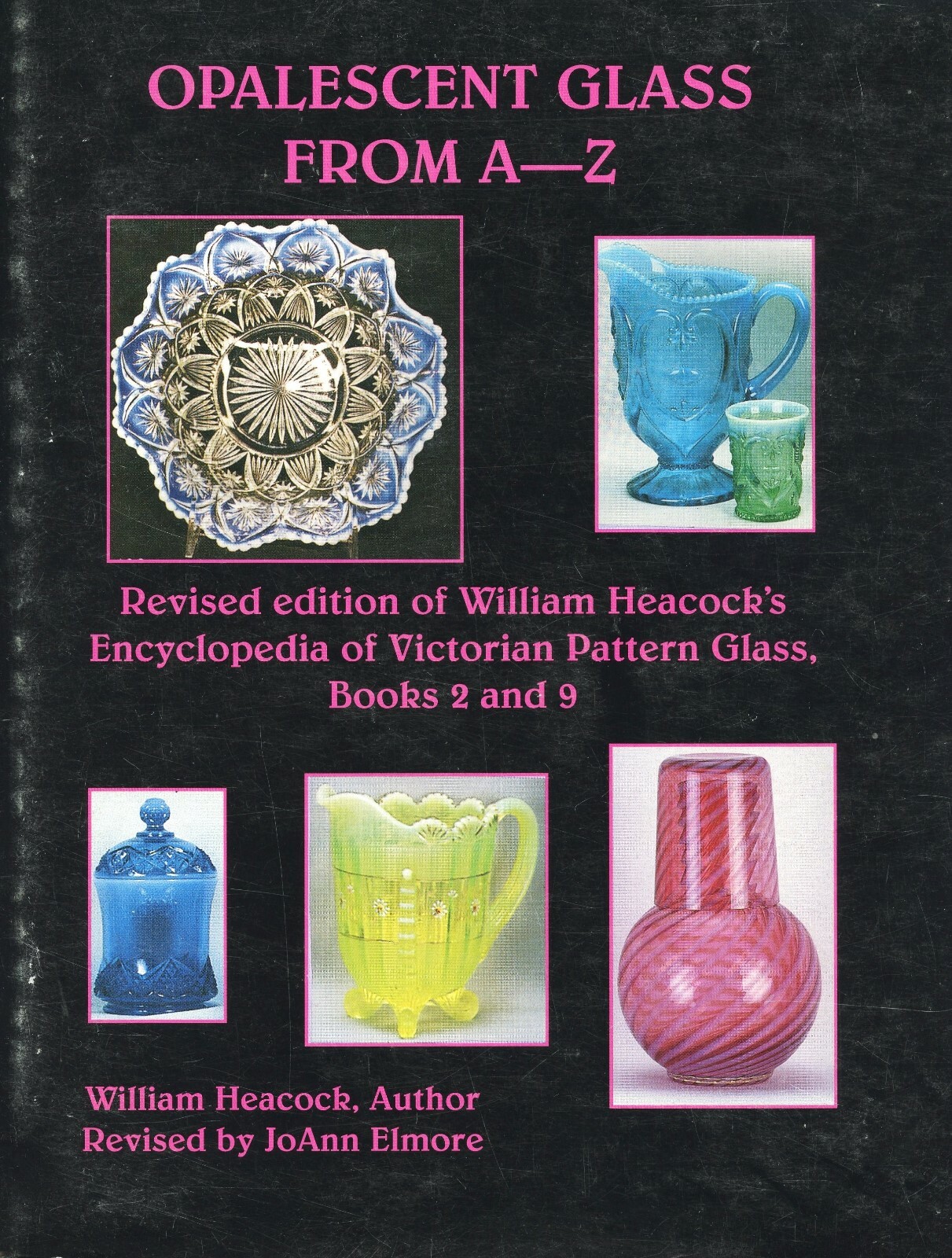 Opalescent Glass – Makers Patterns Dates (1,300+ Items) / In-Depth Book + Values