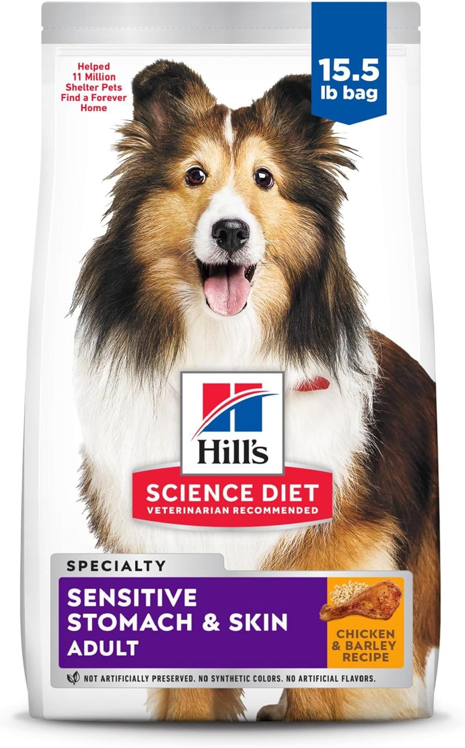 Stomach & Skin Sensitivity Support Dog Care Bundle 15.5 lb Bag