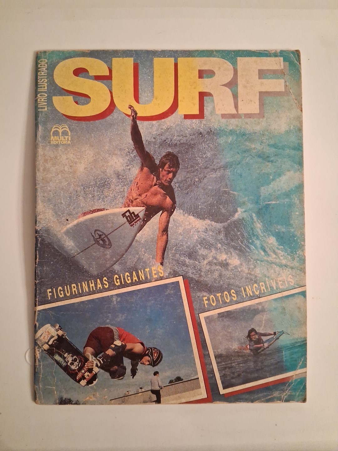 1987 SURF COMPLETE SET STICKER CARD ALBUM skateboard 