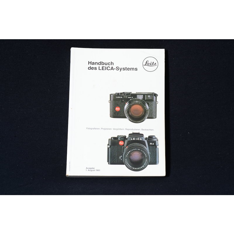 Leica Manual Des Leica Systems 08/1983 - Brochure - Book - Photo Book
