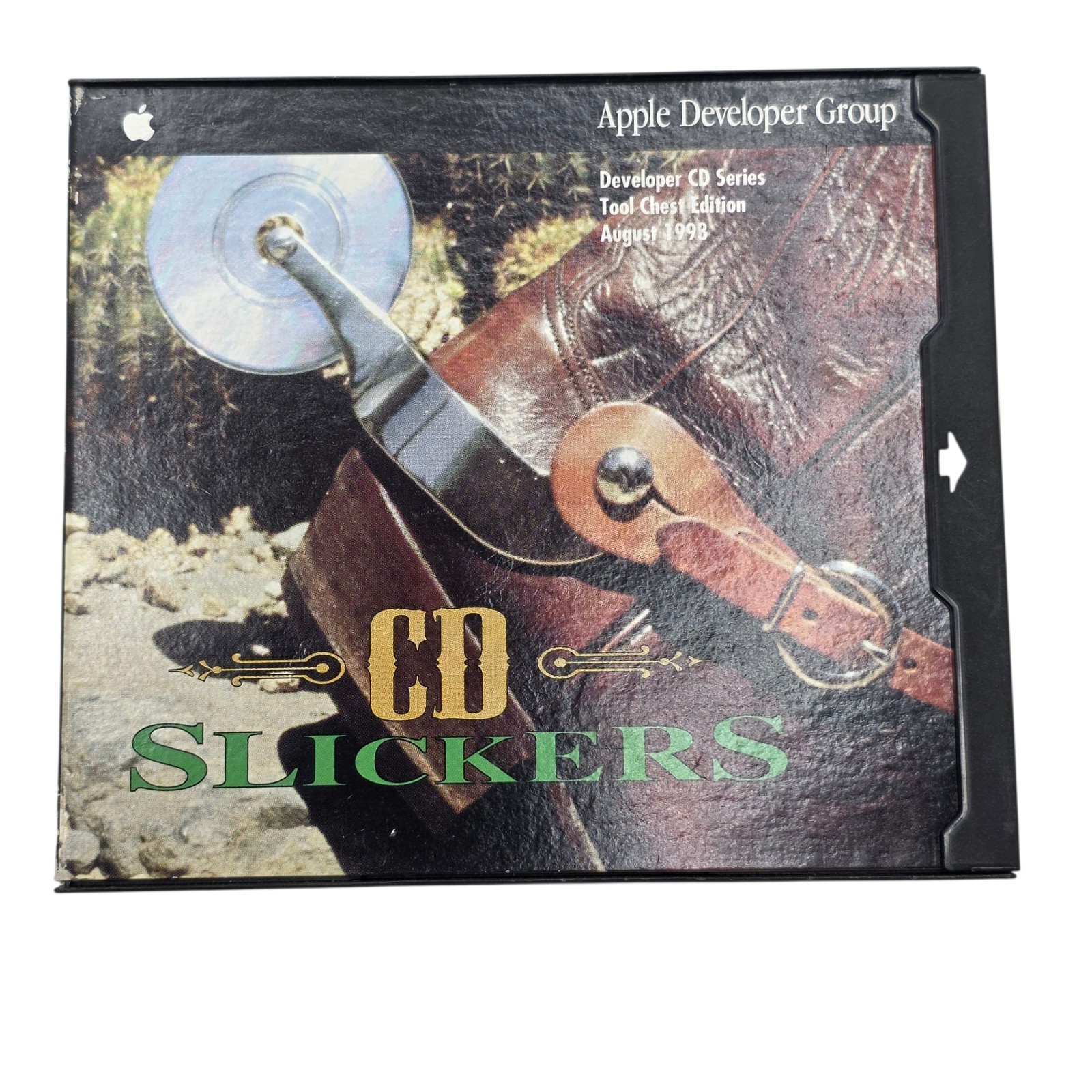 Vintage Apple Developer CD “CD Slickers” Tool Chest Edition August 1993
